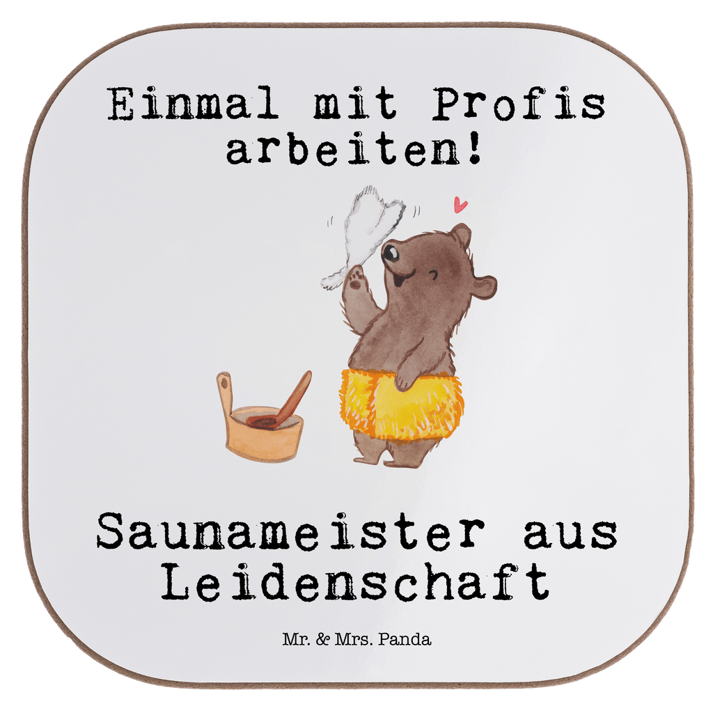 Quadratische Untersetzer Saunameister aus Leidenschaft Untersetzer, Bierdeckel, Glasuntersetzer, Untersetzer Gläser, Getränkeuntersetzer, Untersetzer aus Holz, Untersetzer für Gläser, Korkuntersetzer, Untersetzer Holz, Holzuntersetzer, Tassen Untersetzer, Untersetzer Design, Beruf, Ausbildung, Jubiläum, Abschied, Rente, Kollege, Kollegin, Geschenk, Schenken, Arbeitskollege, Mitarbeiter, Firma, Danke, Dankeschön