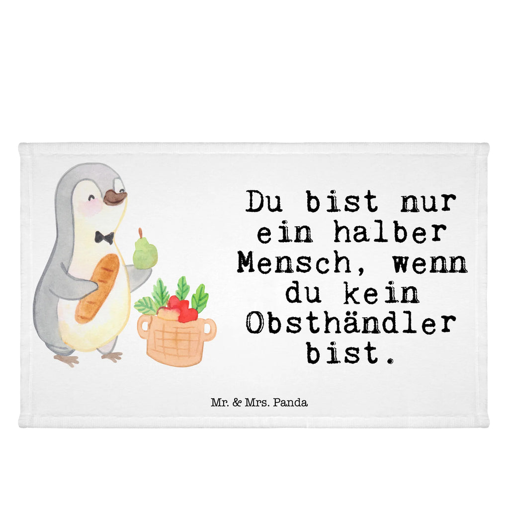 Handtuch Obsthändler mit Herz Gästetuch, Reisehandtuch, Sport Handtuch, Frottier, Kinder Handtuch, Beruf, Ausbildung, Jubiläum, Abschied, Rente, Kollege, Kollegin, Geschenk, Schenken, Arbeitskollege, Mitarbeiter, Firma, Danke, Dankeschön, Obsthändler, Obstverkäufer, Wochenmarkthändler, Obstbauer, Obst- und Gemüsehändler, Obstplantage