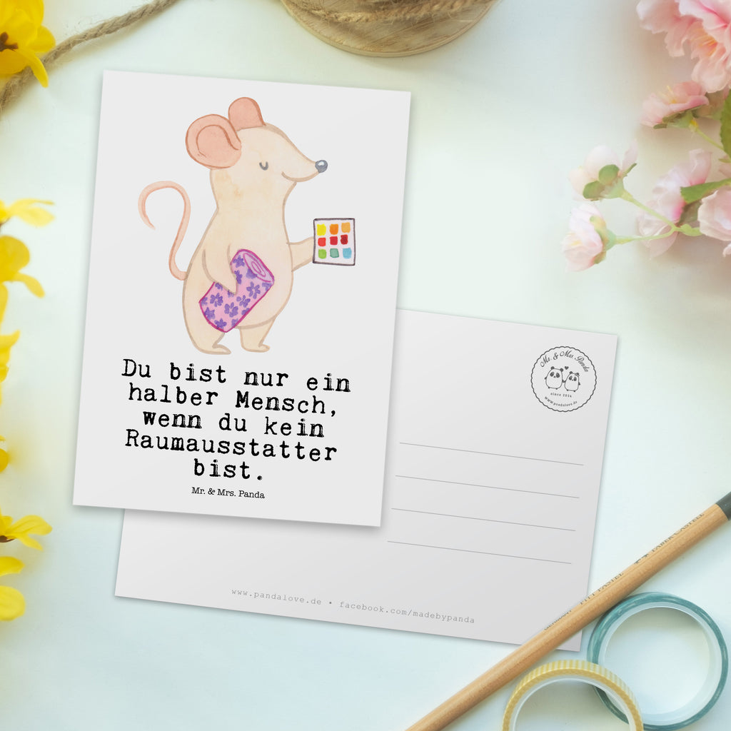 Postkarte Raumausstatter mit Herz Postkarte, Karte, Geschenkkarte, Grußkarte, Einladung, Ansichtskarte, Geburtstagskarte, Einladungskarte, Dankeskarte, Ansichtskarten, Einladung Geburtstag, Einladungskarten Geburtstag, Beruf, Ausbildung, Jubiläum, Abschied, Rente, Kollege, Kollegin, Geschenk, Schenken, Arbeitskollege, Mitarbeiter, Firma, Danke, Dankeschön