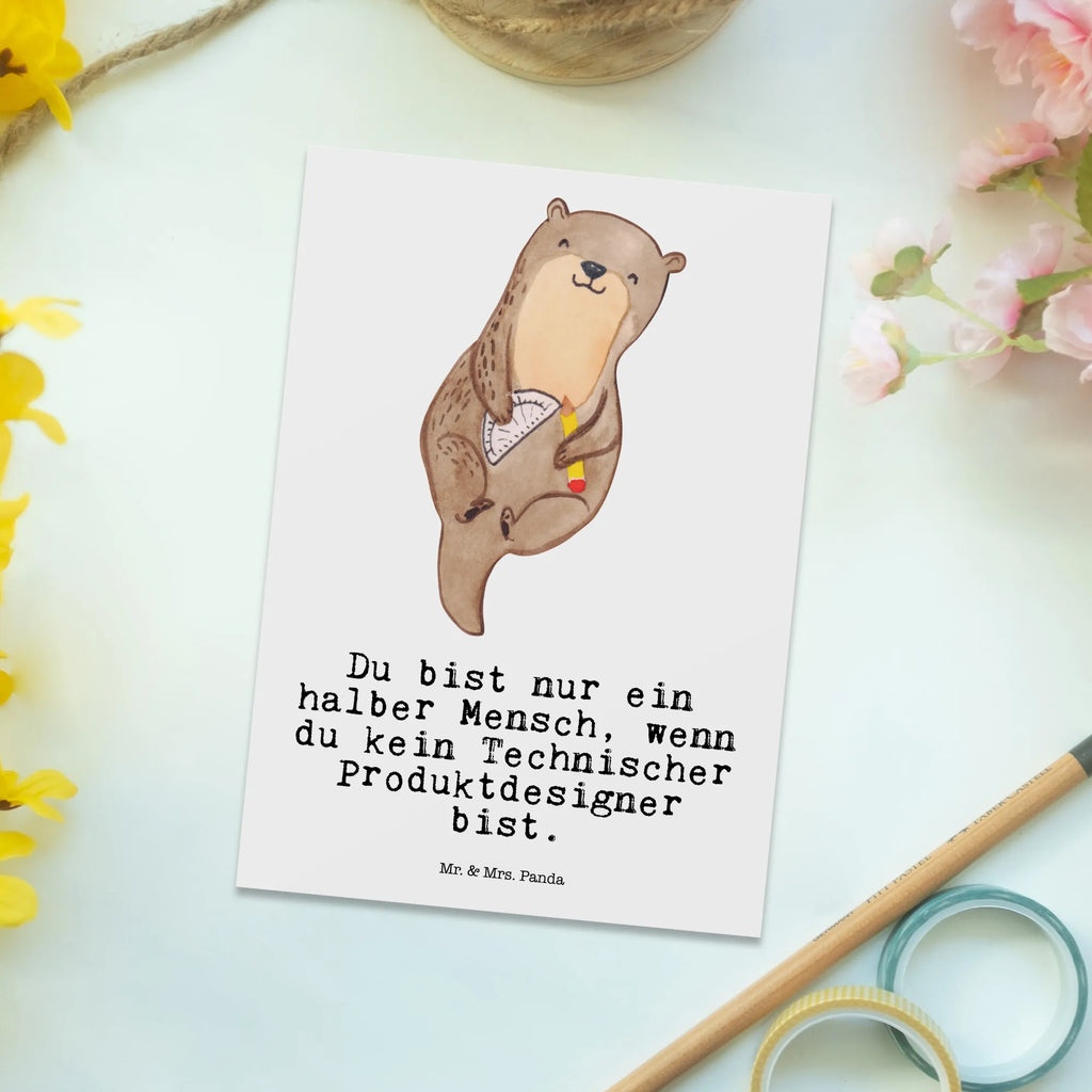 Postkarte Technischer Produktdesigner mit Herz Postkarte, Karte, Geschenkkarte, Grußkarte, Einladung, Ansichtskarte, Geburtstagskarte, Einladungskarte, Dankeskarte, Ansichtskarten, Einladung Geburtstag, Einladungskarten Geburtstag, Beruf, Ausbildung, Jubiläum, Abschied, Rente, Kollege, Kollegin, Geschenk, Schenken, Arbeitskollege, Mitarbeiter, Firma, Danke, Dankeschön