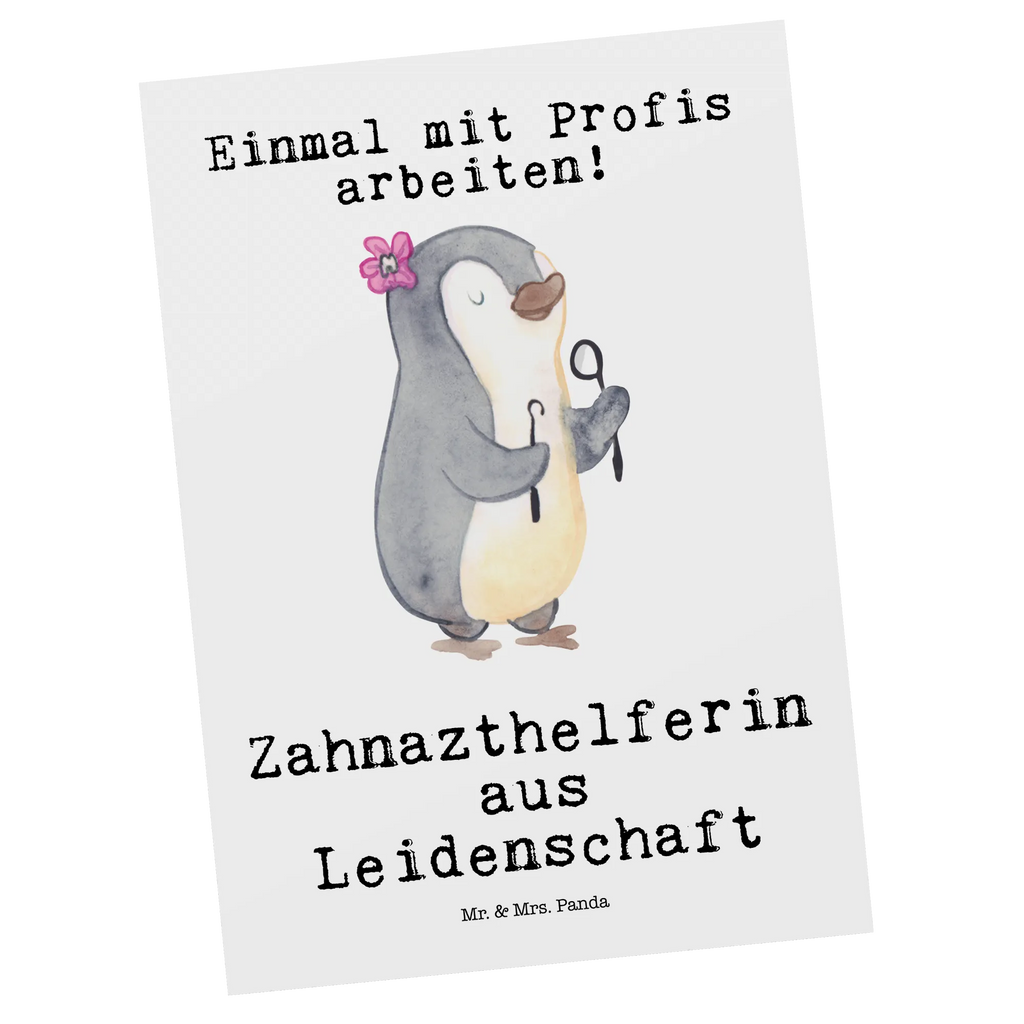 Postkarte Zahnarzthelferin aus Leidenschaft Postkarte, Karte, Geschenkkarte, Grußkarte, Einladung, Ansichtskarte, Geburtstagskarte, Einladungskarte, Dankeskarte, Ansichtskarten, Einladung Geburtstag, Einladungskarten Geburtstag, Beruf, Ausbildung, Jubiläum, Abschied, Rente, Kollege, Kollegin, Geschenk, Schenken, Arbeitskollege, Mitarbeiter, Firma, Danke, Dankeschön