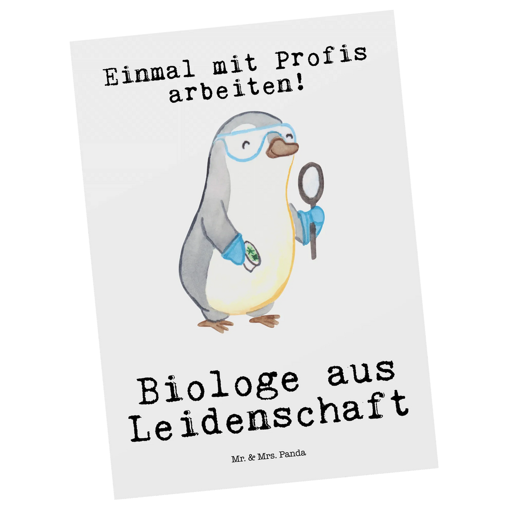 Postkarte Biologe aus Leidenschaft Postkarte, Karte, Geschenkkarte, Grußkarte, Einladung, Ansichtskarte, Geburtstagskarte, Einladungskarte, Dankeskarte, Ansichtskarten, Einladung Geburtstag, Einladungskarten Geburtstag, Beruf, Ausbildung, Jubiläum, Abschied, Rente, Kollege, Kollegin, Geschenk, Schenken, Arbeitskollege, Mitarbeiter, Firma, Danke, Dankeschön, Biologe, Biologie, Naturwissenschaftler, Labor, Studium, Bachelor, Master