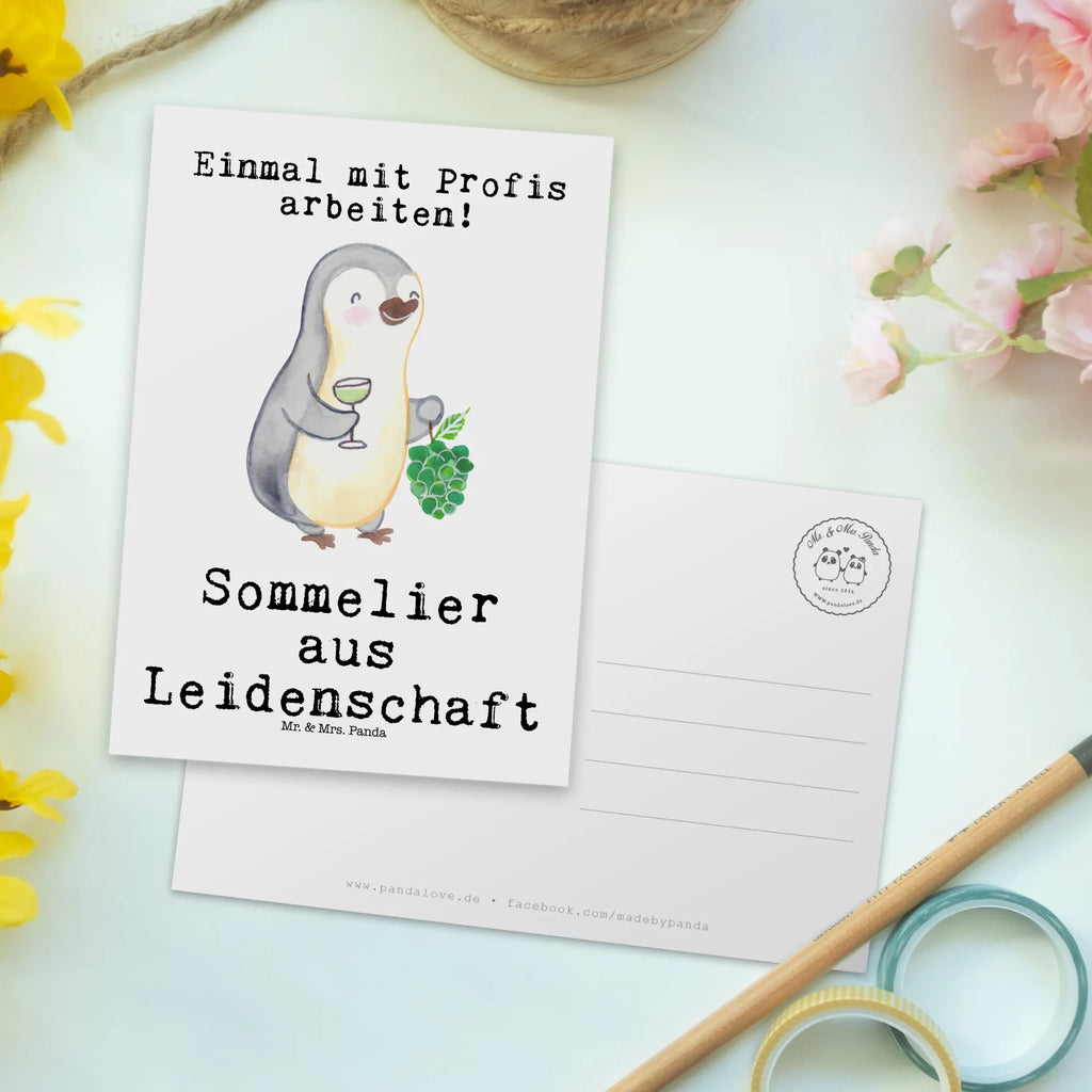 Postkarte Sommelier aus Leidenschaft Postkarte, Karte, Geschenkkarte, Grußkarte, Einladung, Ansichtskarte, Geburtstagskarte, Einladungskarte, Dankeskarte, Ansichtskarten, Einladung Geburtstag, Einladungskarten Geburtstag, Beruf, Ausbildung, Jubiläum, Abschied, Rente, Kollege, Kollegin, Geschenk, Schenken, Arbeitskollege, Mitarbeiter, Firma, Danke, Dankeschön