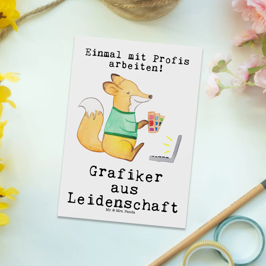 Postkarte Grafiker aus Leidenschaft Postkarte, Karte, Geschenkkarte, Grußkarte, Einladung, Ansichtskarte, Geburtstagskarte, Einladungskarte, Dankeskarte, Ansichtskarten, Einladung Geburtstag, Einladungskarten Geburtstag, Beruf, Ausbildung, Jubiläum, Abschied, Rente, Kollege, Kollegin, Geschenk, Schenken, Arbeitskollege, Mitarbeiter, Firma, Danke, Dankeschön, Grafiker, Designer, Mediengestalter, Grafikdesigner