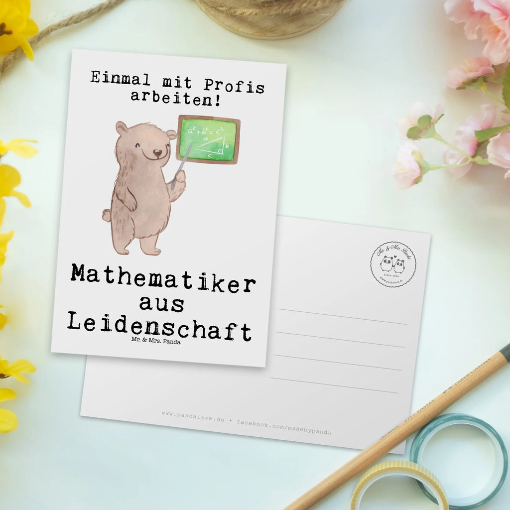 Postkarte Mathematiker aus Leidenschaft Postkarte, Karte, Geschenkkarte, Grußkarte, Einladung, Ansichtskarte, Geburtstagskarte, Einladungskarte, Dankeskarte, Ansichtskarten, Einladung Geburtstag, Einladungskarten Geburtstag, Beruf, Ausbildung, Jubiläum, Abschied, Rente, Kollege, Kollegin, Geschenk, Schenken, Arbeitskollege, Mitarbeiter, Firma, Danke, Dankeschön, Mathematiker, Mathematik Studium, Student Mathe, Bachelor, Master