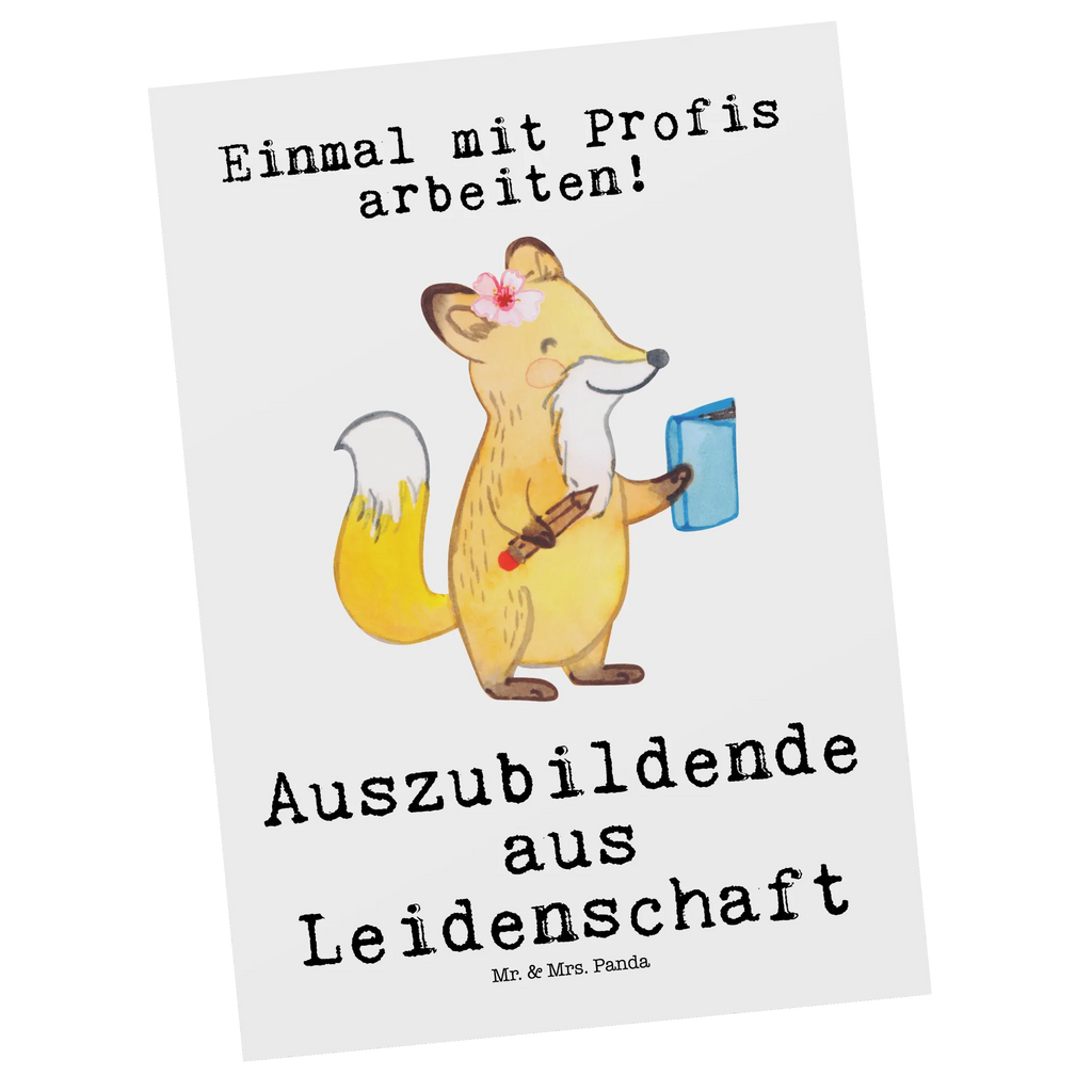 Postkarte Auszubildende aus Leidenschaft Postkarte, Karte, Geschenkkarte, Grußkarte, Einladung, Ansichtskarte, Geburtstagskarte, Einladungskarte, Dankeskarte, Ansichtskarten, Einladung Geburtstag, Einladungskarten Geburtstag, Beruf, Ausbildung, Jubiläum, Abschied, Rente, Kollege, Kollegin, Geschenk, Schenken, Arbeitskollege, Mitarbeiter, Firma, Danke, Dankeschön, Auszubildende, Azubine, Ausbildungsbeginn, Abschlussprüfung, Beginn der Ausbildung, Glücksbringer zur Ausbildung