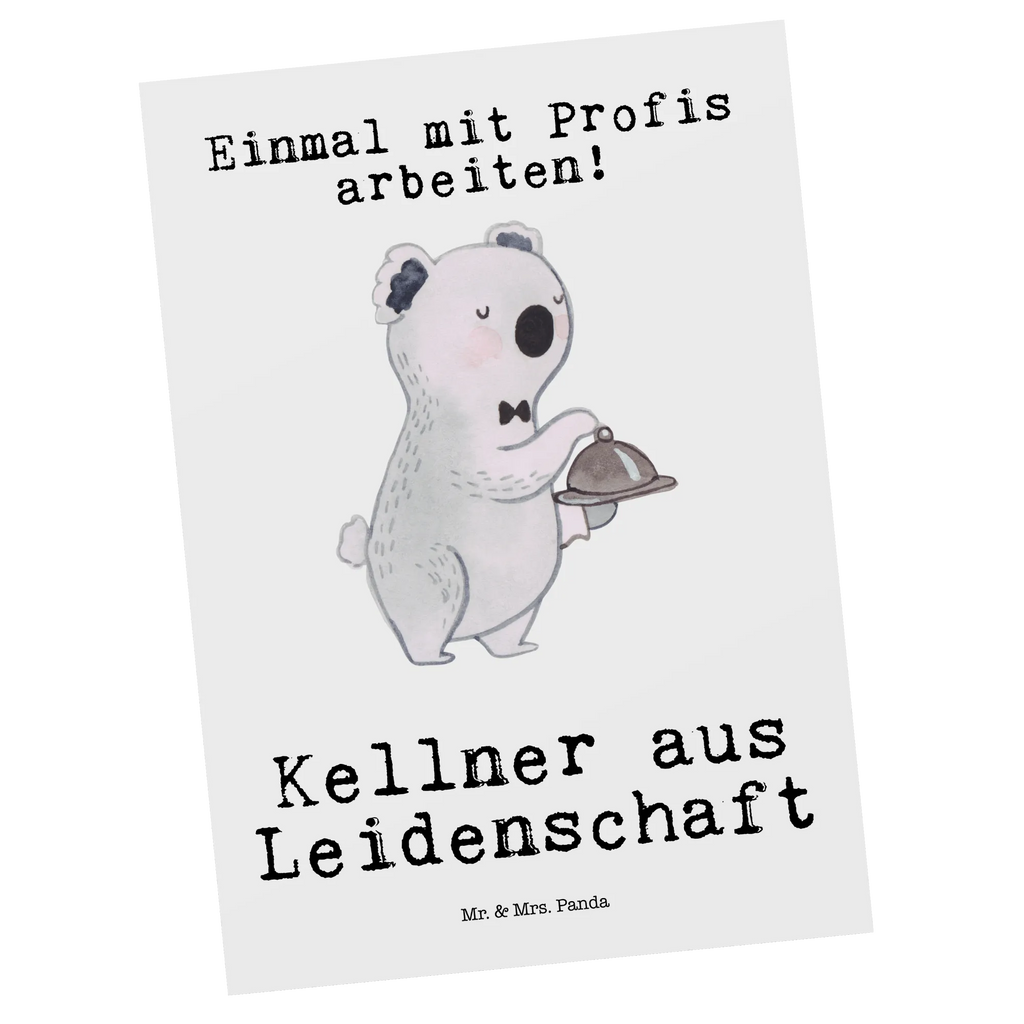 Postkarte Kellner aus Leidenschaft Postkarte, Karte, Geschenkkarte, Grußkarte, Einladung, Ansichtskarte, Geburtstagskarte, Einladungskarte, Dankeskarte, Ansichtskarten, Einladung Geburtstag, Einladungskarten Geburtstag, Beruf, Ausbildung, Jubiläum, Abschied, Rente, Kollege, Kollegin, Geschenk, Schenken, Arbeitskollege, Mitarbeiter, Firma, Danke, Dankeschön, Kellner, Servicekraft, Restaurant, Ober