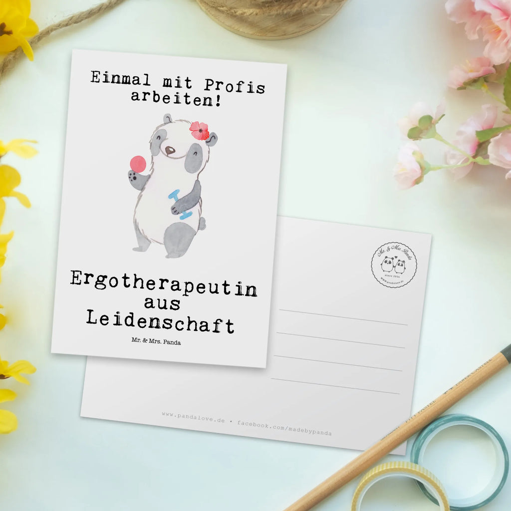 Postkarte Ergotherapeutin aus Leidenschaft Postkarte, Karte, Geschenkkarte, Grußkarte, Einladung, Ansichtskarte, Geburtstagskarte, Einladungskarte, Dankeskarte, Ansichtskarten, Einladung Geburtstag, Einladungskarten Geburtstag, Beruf, Ausbildung, Jubiläum, Abschied, Rente, Kollege, Kollegin, Geschenk, Schenken, Arbeitskollege, Mitarbeiter, Firma, Danke, Dankeschön, Ergotherapeutin, Ergotherapie