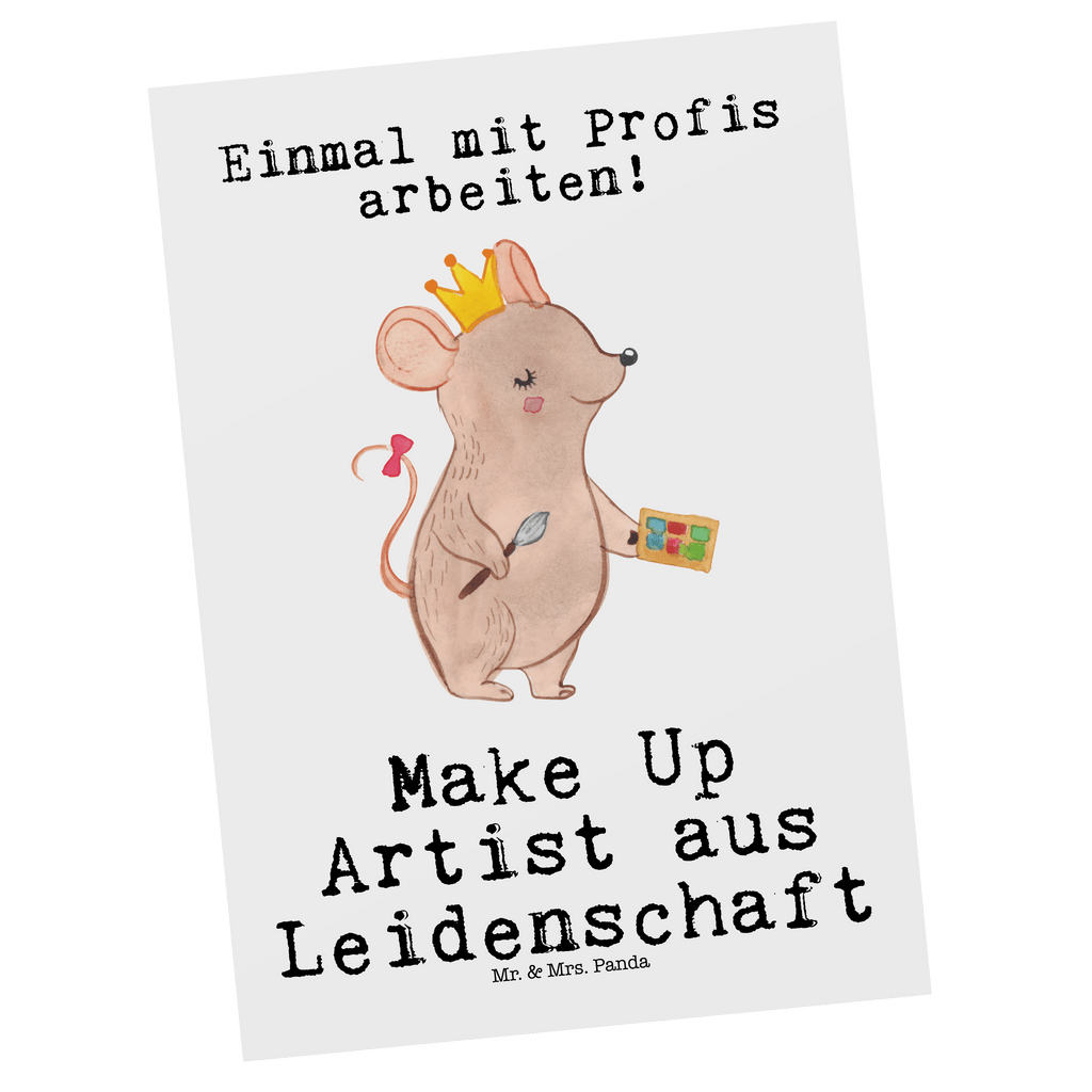 Postkarte Make Up Artist aus Leidenschaft Postkarte, Karte, Geschenkkarte, Grußkarte, Einladung, Ansichtskarte, Geburtstagskarte, Einladungskarte, Dankeskarte, Ansichtskarten, Einladung Geburtstag, Einladungskarten Geburtstag, Beruf, Ausbildung, Jubiläum, Abschied, Rente, Kollege, Kollegin, Geschenk, Schenken, Arbeitskollege, Mitarbeiter, Firma, Danke, Dankeschön, Kosmetiker, Make Up Artist, Maskenbildner, Visagist, Beauty Salon, Kosmetikstudio, Eröffnung