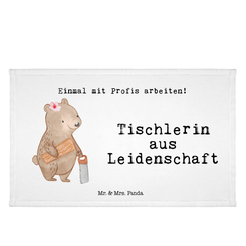 Handtuch Tischlerin aus Leidenschaft Gästetuch, Reisehandtuch, Sport Handtuch, Frottier, Kinder Handtuch, Beruf, Ausbildung, Jubiläum, Abschied, Rente, Kollege, Kollegin, Geschenk, Schenken, Arbeitskollege, Mitarbeiter, Firma, Danke, Dankeschön