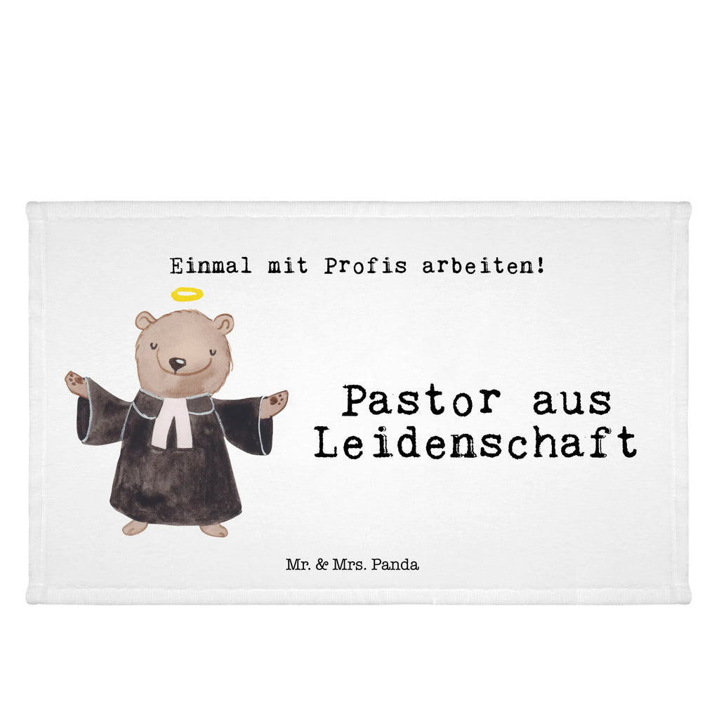 Handtuch Pastor aus Leidenschaft Gästetuch, Reisehandtuch, Sport Handtuch, Frottier, Kinder Handtuch, Beruf, Ausbildung, Jubiläum, Abschied, Rente, Kollege, Kollegin, Geschenk, Schenken, Arbeitskollege, Mitarbeiter, Firma, Danke, Dankeschön, Pastor, Diener Gottes<br />Geistlicher, Pfarrer, Prediger<br />Priester, Theologe, Kirche