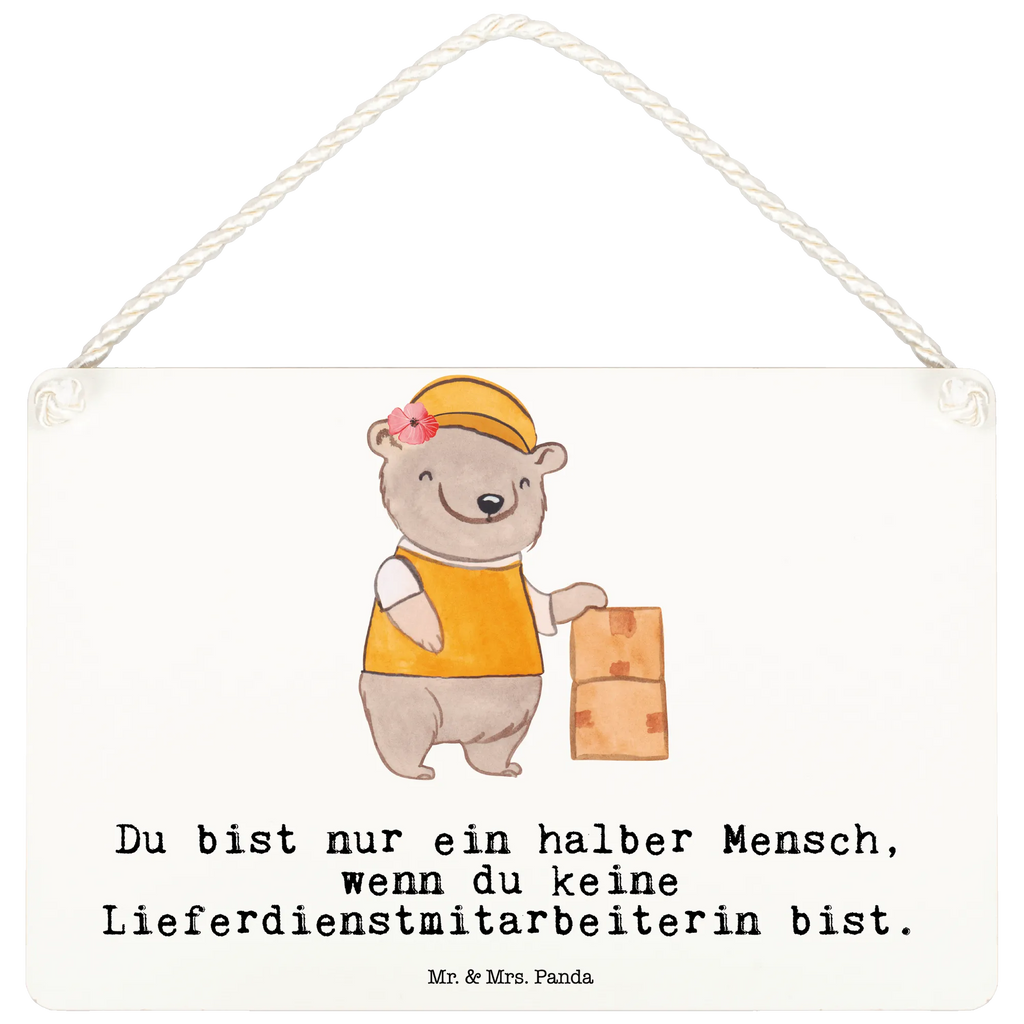 Deko Schild Lieferdienstmitarbeiterin mit Herz Dekoschild, Deko Schild, Schild, Tür Schild, Türschild, Holzschild, Wandschild, Wanddeko, Beruf, Ausbildung, Jubiläum, Abschied, Rente, Kollege, Kollegin, Geschenk, Schenken, Arbeitskollege, Mitarbeiter, Firma, Danke, Dankeschön, Lieferdienstmitarbeiterin, Pizzabäckerin, Pizzabotin, Pizzabringdienst, Lieferbringdienst