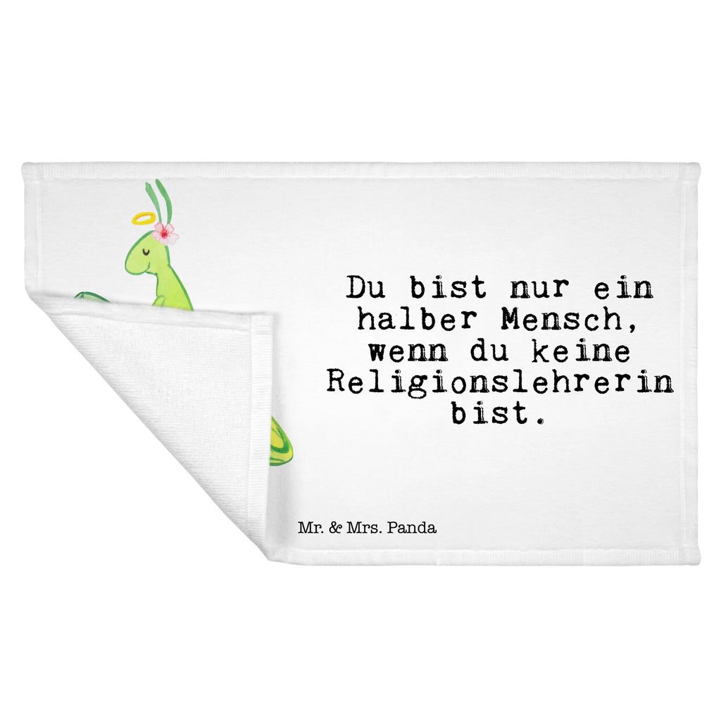 Handtuch Religionslehrerin mit Herz Gästetuch, Reisehandtuch, Sport Handtuch, Frottier, Kinder Handtuch, Beruf, Ausbildung, Jubiläum, Abschied, Rente, Kollege, Kollegin, Geschenk, Schenken, Arbeitskollege, Mitarbeiter, Firma, Danke, Dankeschön, Religionslehrerin, Reli Lehrerin, Schule, Grundschule