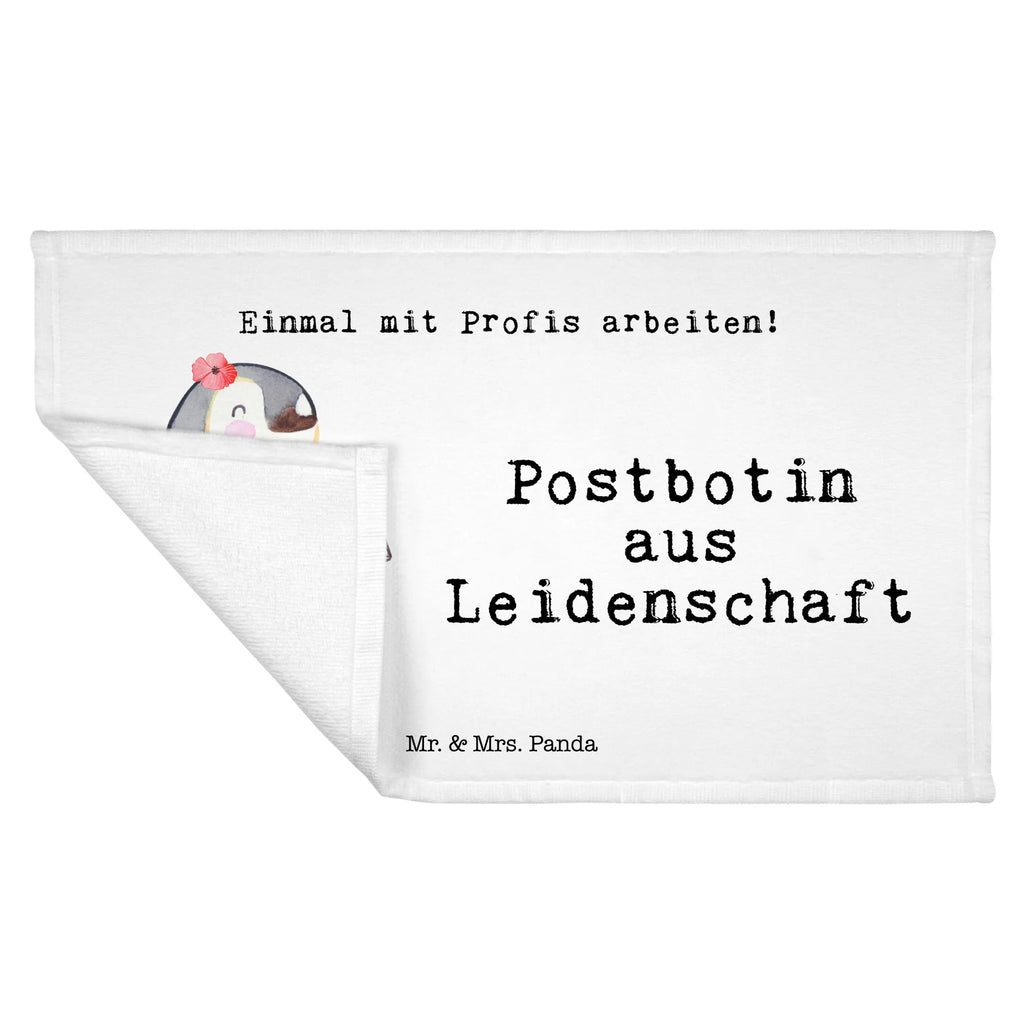 Handtuch Postbotin aus Leidenschaft Gästetuch, Reisehandtuch, Sport Handtuch, Frottier, Kinder Handtuch, Beruf, Ausbildung, Jubiläum, Abschied, Rente, Kollege, Kollegin, Geschenk, Schenken, Arbeitskollege, Mitarbeiter, Firma, Danke, Dankeschön, Postbotin, Briefzustellerin, Briefträgerin, Postlerin