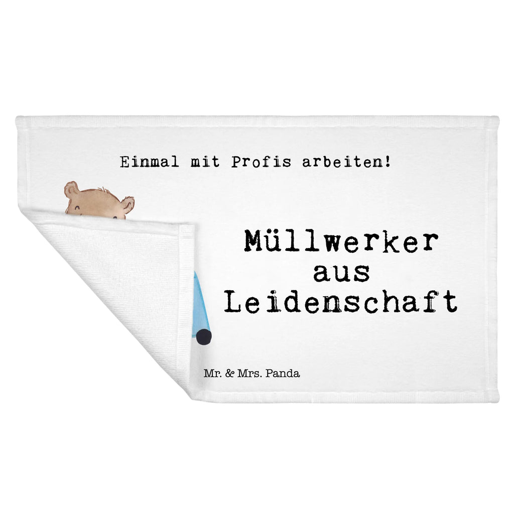 Handtuch Müllwerker aus Leidenschaft Gästetuch, Reisehandtuch, Sport Handtuch, Frottier, Kinder Handtuch, Beruf, Ausbildung, Jubiläum, Abschied, Rente, Kollege, Kollegin, Geschenk, Schenken, Arbeitskollege, Mitarbeiter, Firma, Danke, Dankeschön, Müllwerker, Fachkraft Kreislauf- und Abfallwirtschaft, Müllentsorger, Kehrichtmann, Müllmann, Müllfahrer