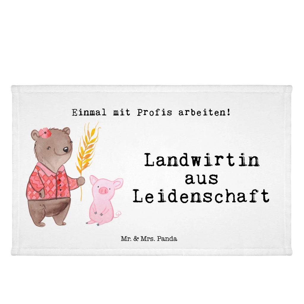 Handtuch Landwirtin aus Leidenschaft Gästetuch, Reisehandtuch, Sport Handtuch, Frottier, Kinder Handtuch, Beruf, Ausbildung, Jubiläum, Abschied, Rente, Kollege, Kollegin, Geschenk, Schenken, Arbeitskollege, Mitarbeiter, Firma, Danke, Dankeschön, Landwirtin, Bäuerin, Tierwirtin, Agronomin, Farmerin, Bauernhof