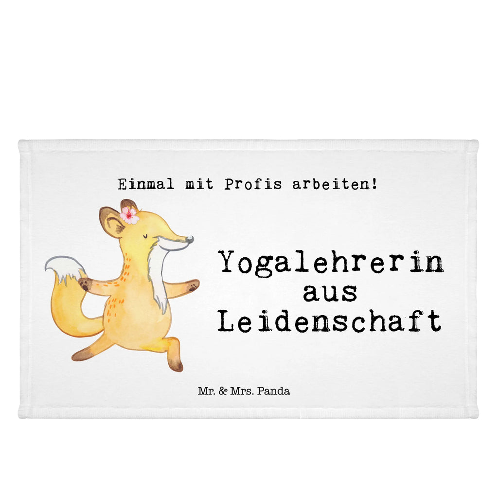 Handtuch Yogalehrerin aus Leidenschaft Gästetuch, Reisehandtuch, Sport Handtuch, Frottier, Kinder Handtuch, Beruf, Ausbildung, Jubiläum, Abschied, Rente, Kollege, Kollegin, Geschenk, Schenken, Arbeitskollege, Mitarbeiter, Firma, Danke, Dankeschön