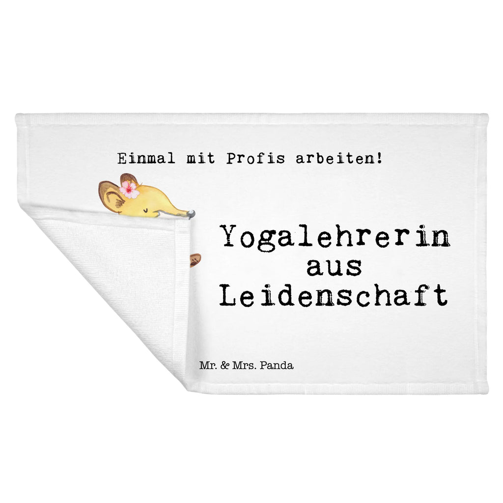 Handtuch Yogalehrerin aus Leidenschaft Gästetuch, Reisehandtuch, Sport Handtuch, Frottier, Kinder Handtuch, Beruf, Ausbildung, Jubiläum, Abschied, Rente, Kollege, Kollegin, Geschenk, Schenken, Arbeitskollege, Mitarbeiter, Firma, Danke, Dankeschön