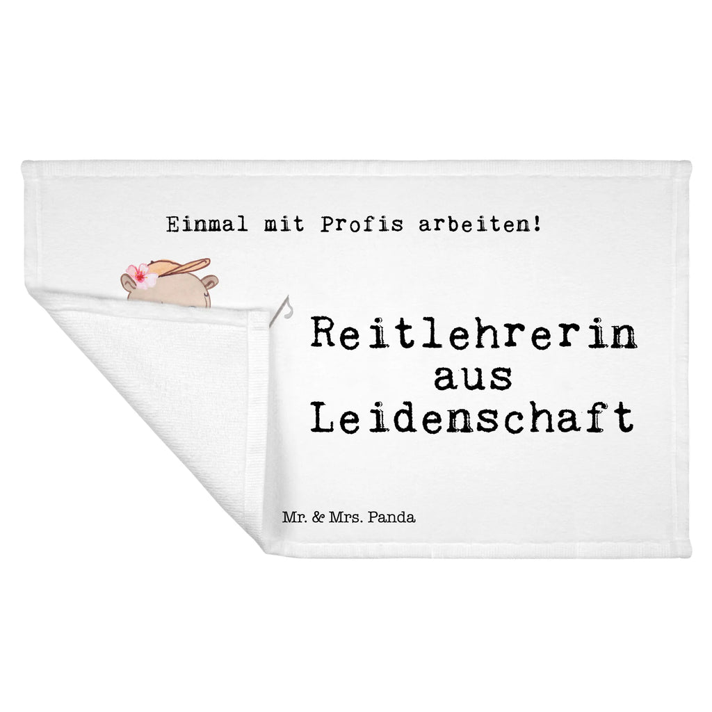 Handtuch Reitlehrerin aus Leidenschaft Gästetuch, Reisehandtuch, Sport Handtuch, Frottier, Kinder Handtuch, Beruf, Ausbildung, Jubiläum, Abschied, Rente, Kollege, Kollegin, Geschenk, Schenken, Arbeitskollege, Mitarbeiter, Firma, Danke, Dankeschön