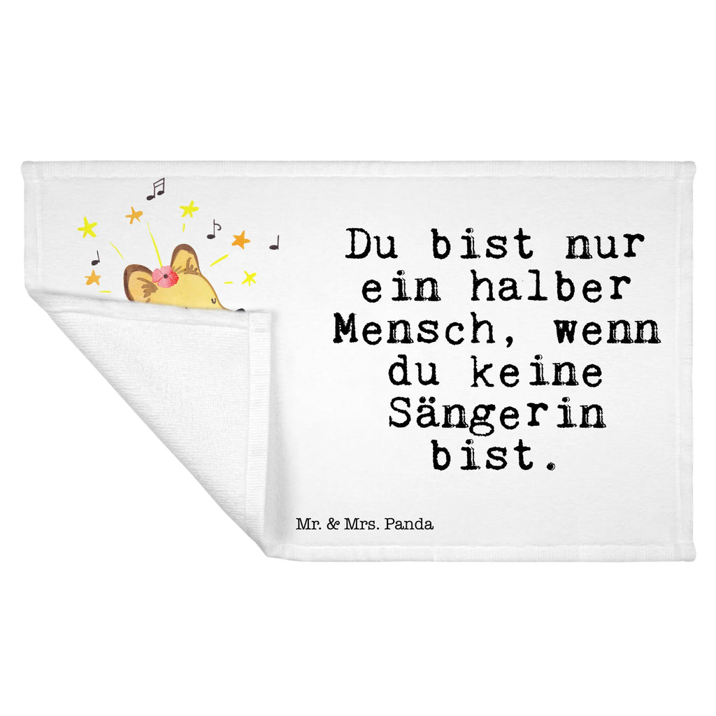 Handtuch Sängerin mit Herz Gästetuch, Reisehandtuch, Sport Handtuch, Frottier, Kinder Handtuch, Beruf, Ausbildung, Jubiläum, Abschied, Rente, Kollege, Kollegin, Geschenk, Schenken, Arbeitskollege, Mitarbeiter, Firma, Danke, Dankeschön