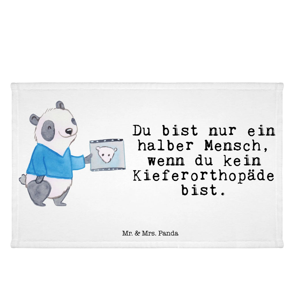 Handtuch Kieferorthopäde mit Herz Gästetuch, Reisehandtuch, Sport Handtuch, Frottier, Kinder Handtuch, Beruf, Ausbildung, Jubiläum, Abschied, Rente, Kollege, Kollegin, Geschenk, Schenken, Arbeitskollege, Mitarbeiter, Firma, Danke, Dankeschön