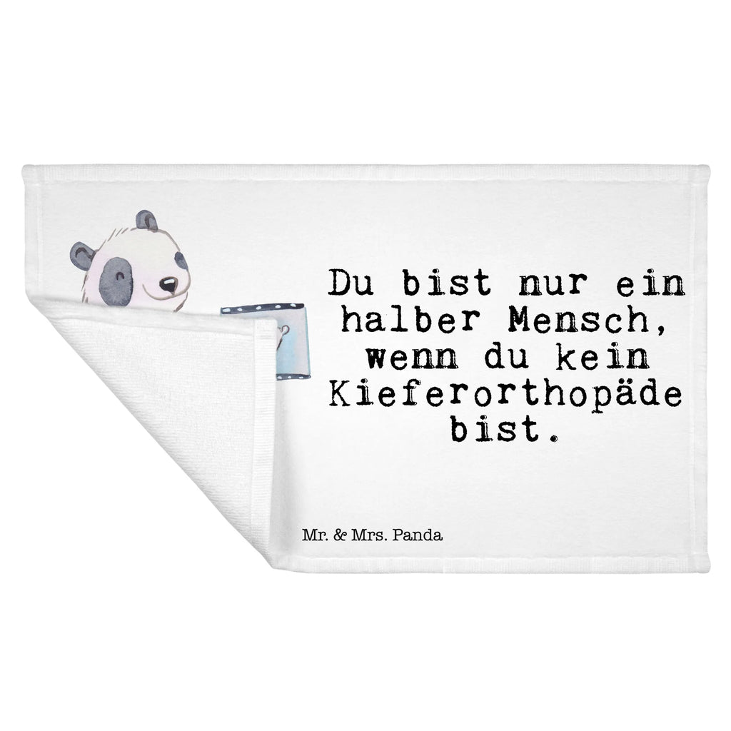 Handtuch Kieferorthopäde mit Herz Gästetuch, Reisehandtuch, Sport Handtuch, Frottier, Kinder Handtuch, Beruf, Ausbildung, Jubiläum, Abschied, Rente, Kollege, Kollegin, Geschenk, Schenken, Arbeitskollege, Mitarbeiter, Firma, Danke, Dankeschön