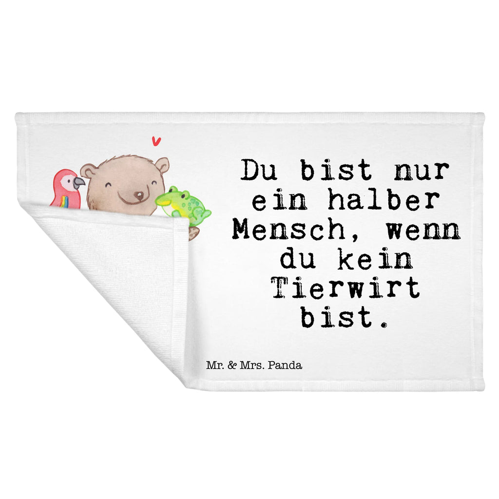 Handtuch Tierwirt mit Herz Gästetuch, Reisehandtuch, Sport Handtuch, Frottier, Kinder Handtuch, Beruf, Ausbildung, Jubiläum, Abschied, Rente, Kollege, Kollegin, Geschenk, Schenken, Arbeitskollege, Mitarbeiter, Firma, Danke, Dankeschön, Landwirt; Bauer, Tierwirt, Agronom, Farmer, Bauernhof