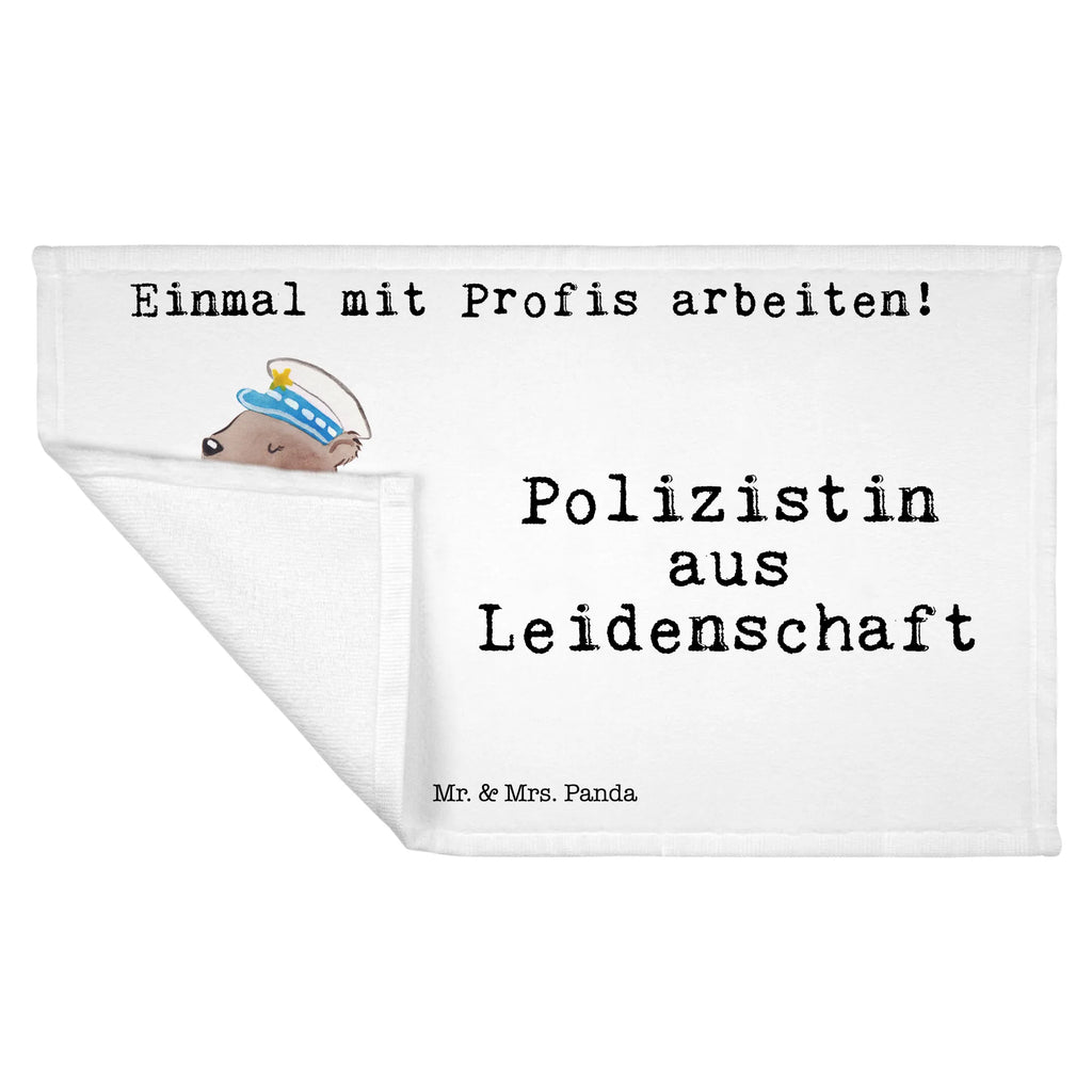 Handtuch Polizistin aus Leidenschaft Gästetuch, Reisehandtuch, Sport Handtuch, Frottier, Kinder Handtuch, Beruf, Ausbildung, Jubiläum, Abschied, Rente, Kollege, Kollegin, Geschenk, Schenken, Arbeitskollege, Mitarbeiter, Firma, Danke, Dankeschön, Polizistin, Polizeibeamtin, Wachfrau, Cop, Polizei, Studium