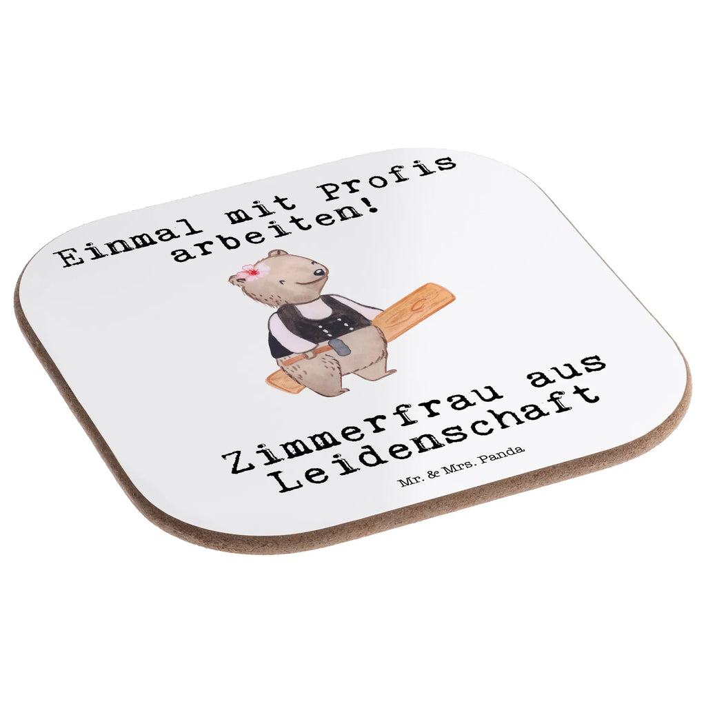 Quadratische Untersetzer Zimmerfrau aus Leidenschaft Untersetzer, Bierdeckel, Glasuntersetzer, Untersetzer Gläser, Getränkeuntersetzer, Untersetzer aus Holz, Untersetzer für Gläser, Korkuntersetzer, Untersetzer Holz, Holzuntersetzer, Tassen Untersetzer, Untersetzer Design, Beruf, Ausbildung, Jubiläum, Abschied, Rente, Kollege, Kollegin, Geschenk, Schenken, Arbeitskollege, Mitarbeiter, Firma, Danke, Dankeschön