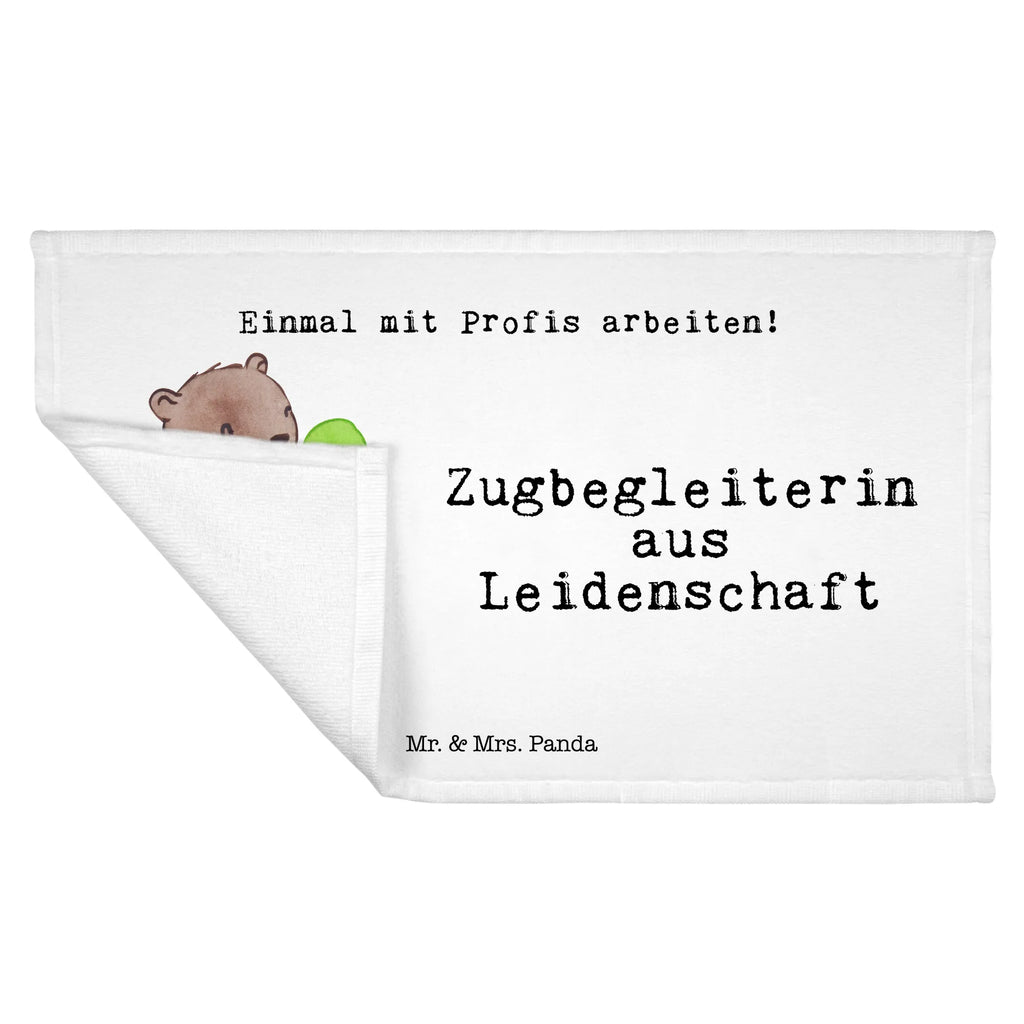 Handtuch Zugbegleiterin aus Leidenschaft Gästetuch, Reisehandtuch, Sport Handtuch, Frottier, Kinder Handtuch, Beruf, Ausbildung, Jubiläum, Abschied, Rente, Kollege, Kollegin, Geschenk, Schenken, Arbeitskollege, Mitarbeiter, Firma, Danke, Dankeschön