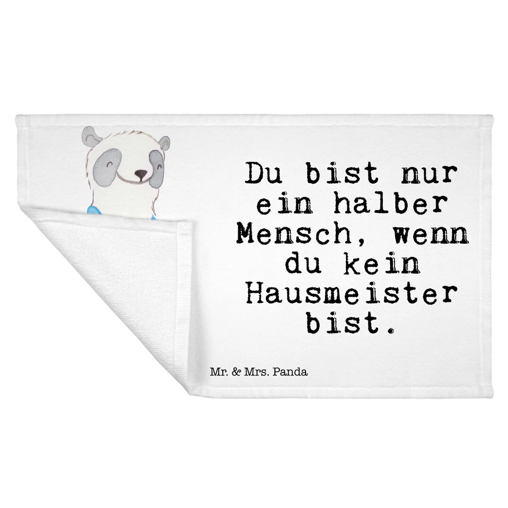 Handtuch Hausmeister mit Herz Gästetuch, Reisehandtuch, Sport Handtuch, Frottier, Kinder Handtuch, Beruf, Ausbildung, Jubiläum, Abschied, Rente, Kollege, Kollegin, Geschenk, Schenken, Arbeitskollege, Mitarbeiter, Firma, Danke, Dankeschön, Hausmeister, Concierge, Hausverwalter, Facility Manager