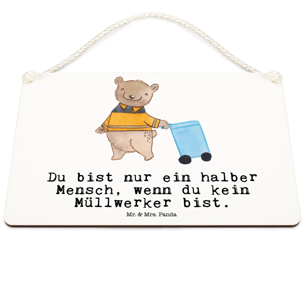 Deko Schild Müllwerker mit Herz Dekoschild, Deko Schild, Schild, Tür Schild, Türschild, Holzschild, Wandschild, Wanddeko, Beruf, Ausbildung, Jubiläum, Abschied, Rente, Kollege, Kollegin, Geschenk, Schenken, Arbeitskollege, Mitarbeiter, Firma, Danke, Dankeschön, Müllwerker, Fachkraft Kreislauf- und Abfallwirtschaft, Müllentsorger, Kehrichtmann, Müllmann, Müllfahrer