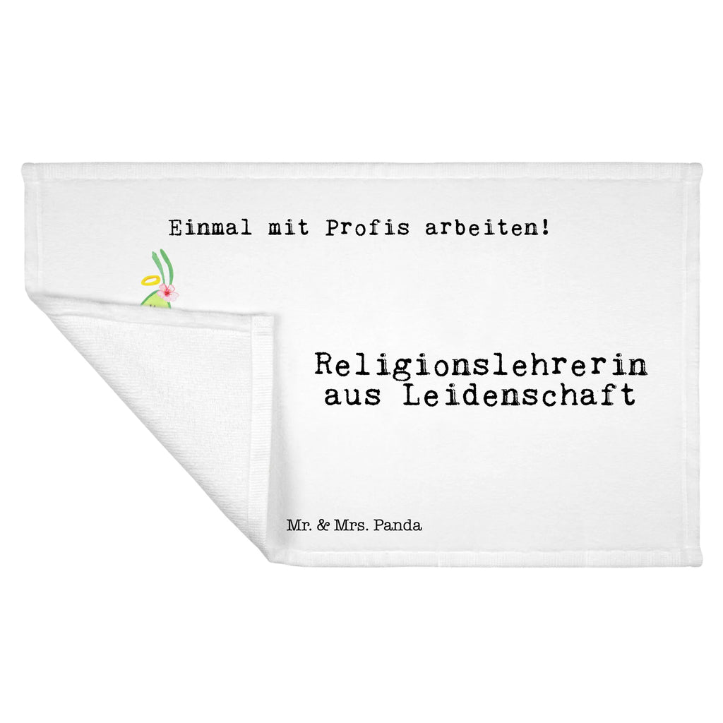 Handtuch Religionslehrerin aus Leidenschaft Gästetuch, Reisehandtuch, Sport Handtuch, Frottier, Kinder Handtuch, Beruf, Ausbildung, Jubiläum, Abschied, Rente, Kollege, Kollegin, Geschenk, Schenken, Arbeitskollege, Mitarbeiter, Firma, Danke, Dankeschön, Religionslehrerin, Reli Lehrerin, Schule, Grundschule