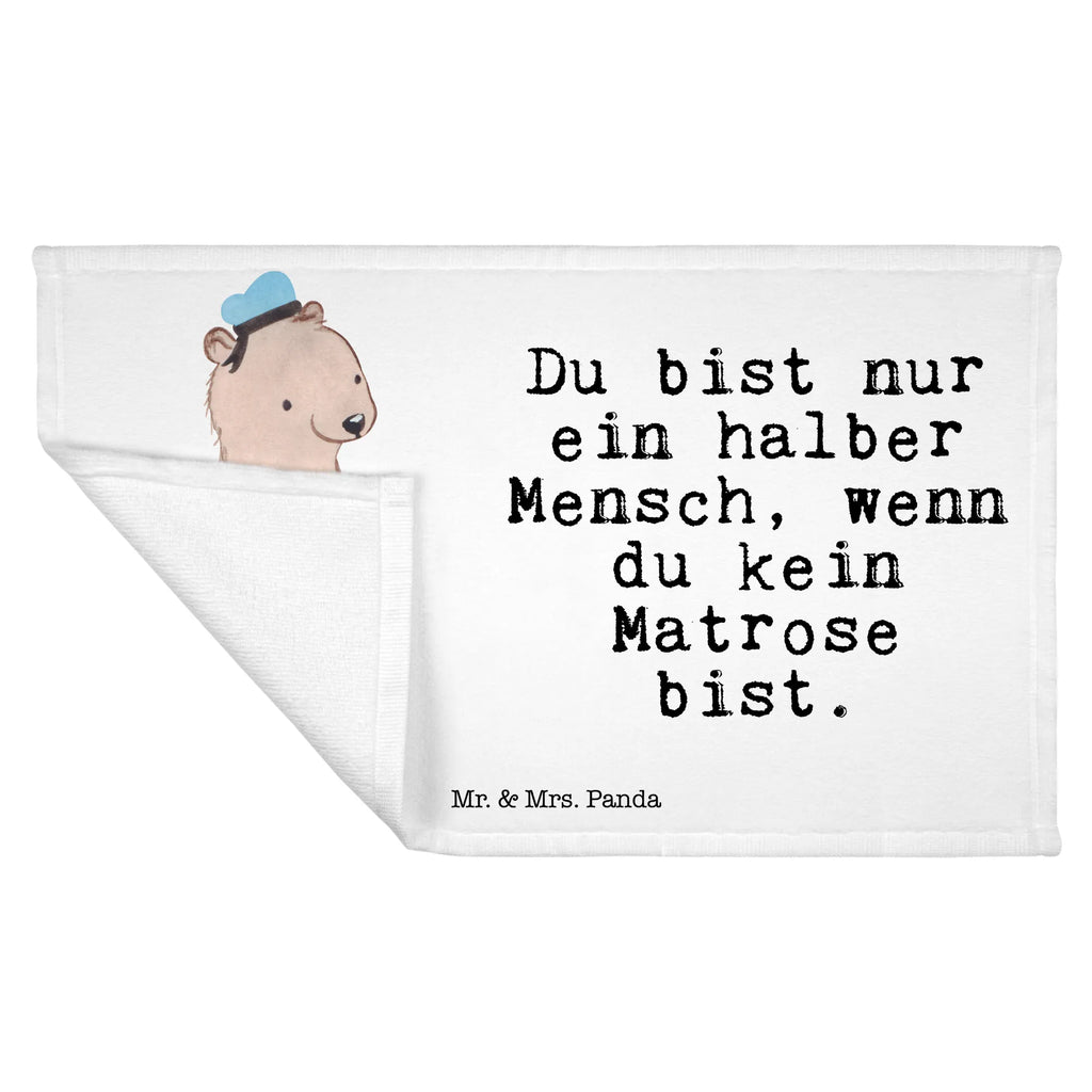 Handtuch Matrose mit Herz Gästetuch, Reisehandtuch, Sport Handtuch, Frottier, Kinder Handtuch, Beruf, Ausbildung, Jubiläum, Abschied, Rente, Kollege, Kollegin, Geschenk, Schenken, Arbeitskollege, Mitarbeiter, Firma, Danke, Dankeschön, Matrose, Seemann, Seeleute, Schiff, Schiffsmechaniker