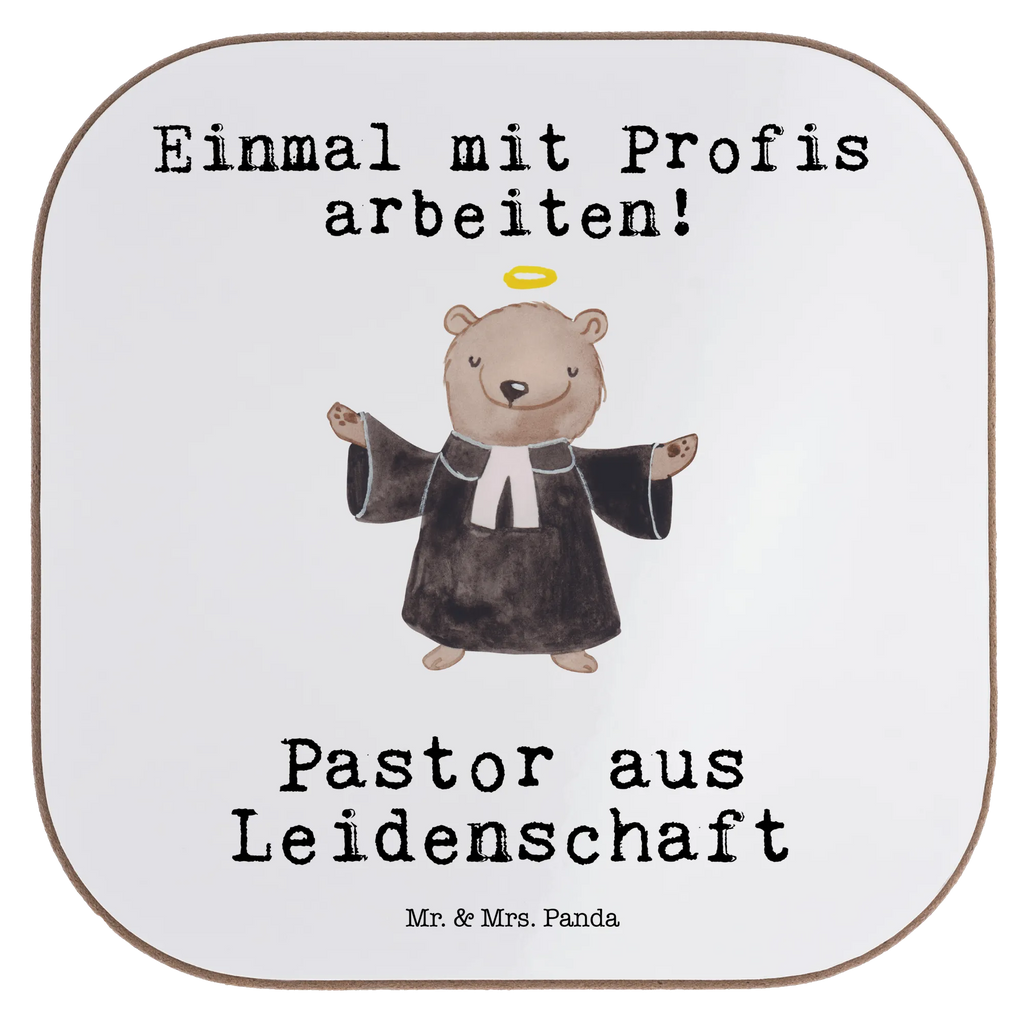 Quadratische Untersetzer Pastor aus Leidenschaft Untersetzer, Bierdeckel, Glasuntersetzer, Untersetzer Gläser, Getränkeuntersetzer, Untersetzer aus Holz, Untersetzer für Gläser, Korkuntersetzer, Untersetzer Holz, Holzuntersetzer, Tassen Untersetzer, Untersetzer Design, Beruf, Ausbildung, Jubiläum, Abschied, Rente, Kollege, Kollegin, Geschenk, Schenken, Arbeitskollege, Mitarbeiter, Firma, Danke, Dankeschön, Pastor, Diener Gottes<br />Geistlicher, Pfarrer, Prediger<br />Priester, Theologe, Kirche