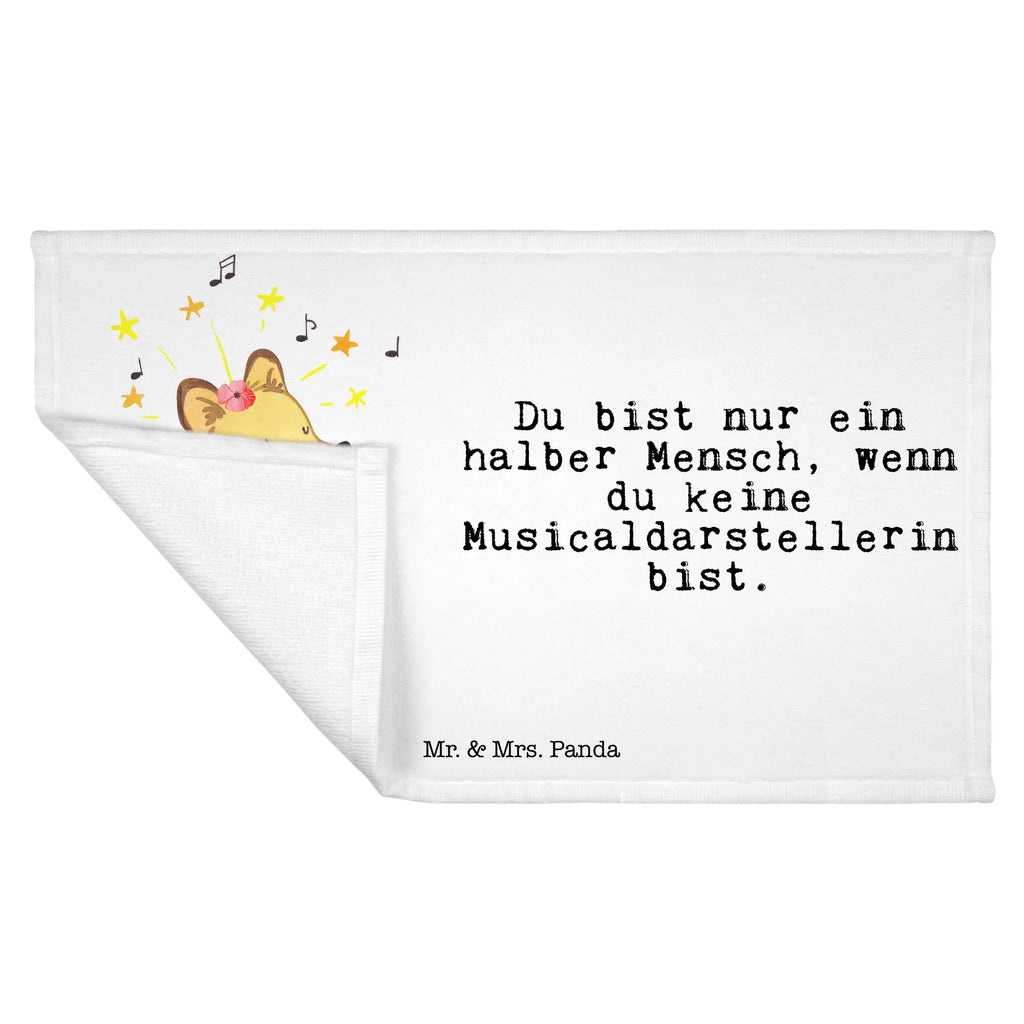 Handtuch Musicaldarstellerin mit Herz Gästetuch, Reisehandtuch, Sport Handtuch, Frottier, Kinder Handtuch, Beruf, Ausbildung, Jubiläum, Abschied, Rente, Kollege, Kollegin, Geschenk, Schenken, Arbeitskollege, Mitarbeiter, Firma, Danke, Dankeschön