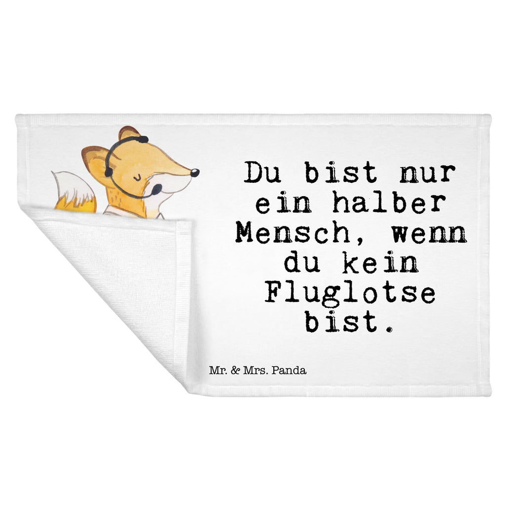 Handtuch Fluglotse mit Herz Gästetuch, Reisehandtuch, Sport Handtuch, Frottier, Kinder Handtuch, Beruf, Ausbildung, Jubiläum, Abschied, Rente, Kollege, Kollegin, Geschenk, Schenken, Arbeitskollege, Mitarbeiter, Firma, Danke, Dankeschön, Fluglotse, Flugverkehrsleiter, Luftfahrtpersonal, Flugsicherung