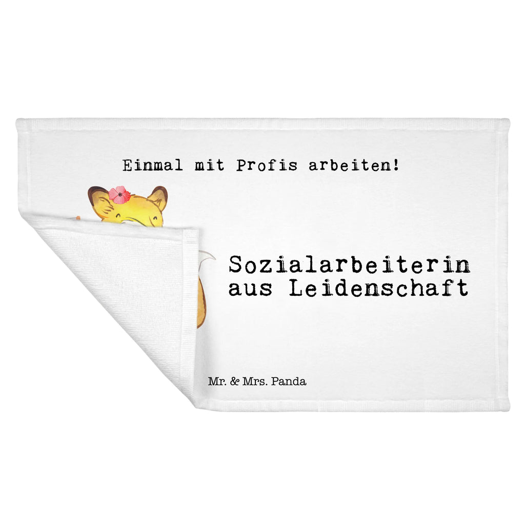 Handtuch Sozialarbeiterin aus Leidenschaft Gästetuch, Reisehandtuch, Sport Handtuch, Frottier, Kinder Handtuch, Beruf, Ausbildung, Jubiläum, Abschied, Rente, Kollege, Kollegin, Geschenk, Schenken, Arbeitskollege, Mitarbeiter, Firma, Danke, Dankeschön