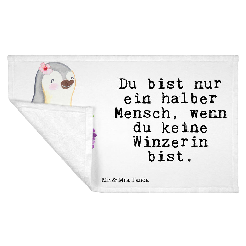 Handtuch Winzerin mit Herz Gästetuch, Reisehandtuch, Sport Handtuch, Frottier, Kinder Handtuch, Beruf, Ausbildung, Jubiläum, Abschied, Rente, Kollege, Kollegin, Geschenk, Schenken, Arbeitskollege, Mitarbeiter, Firma, Danke, Dankeschön