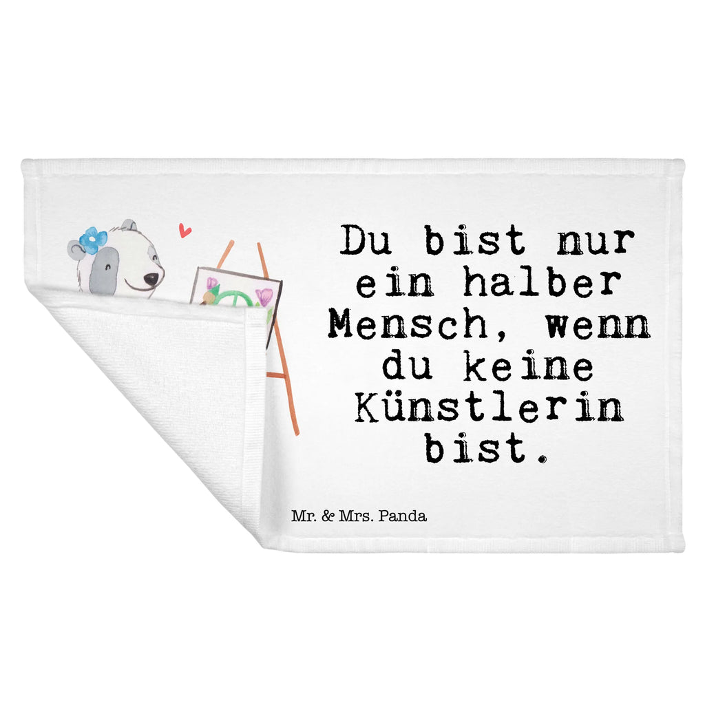 Handtuch Künstlerin mit Herz Gästetuch, Reisehandtuch, Sport Handtuch, Frottier, Kinder Handtuch, Beruf, Ausbildung, Jubiläum, Abschied, Rente, Kollege, Kollegin, Geschenk, Schenken, Arbeitskollege, Mitarbeiter, Firma, Danke, Dankeschön, Künstlerin, Malerin, Kunstmalerin, Galerie Eröffnung, Kunstschule