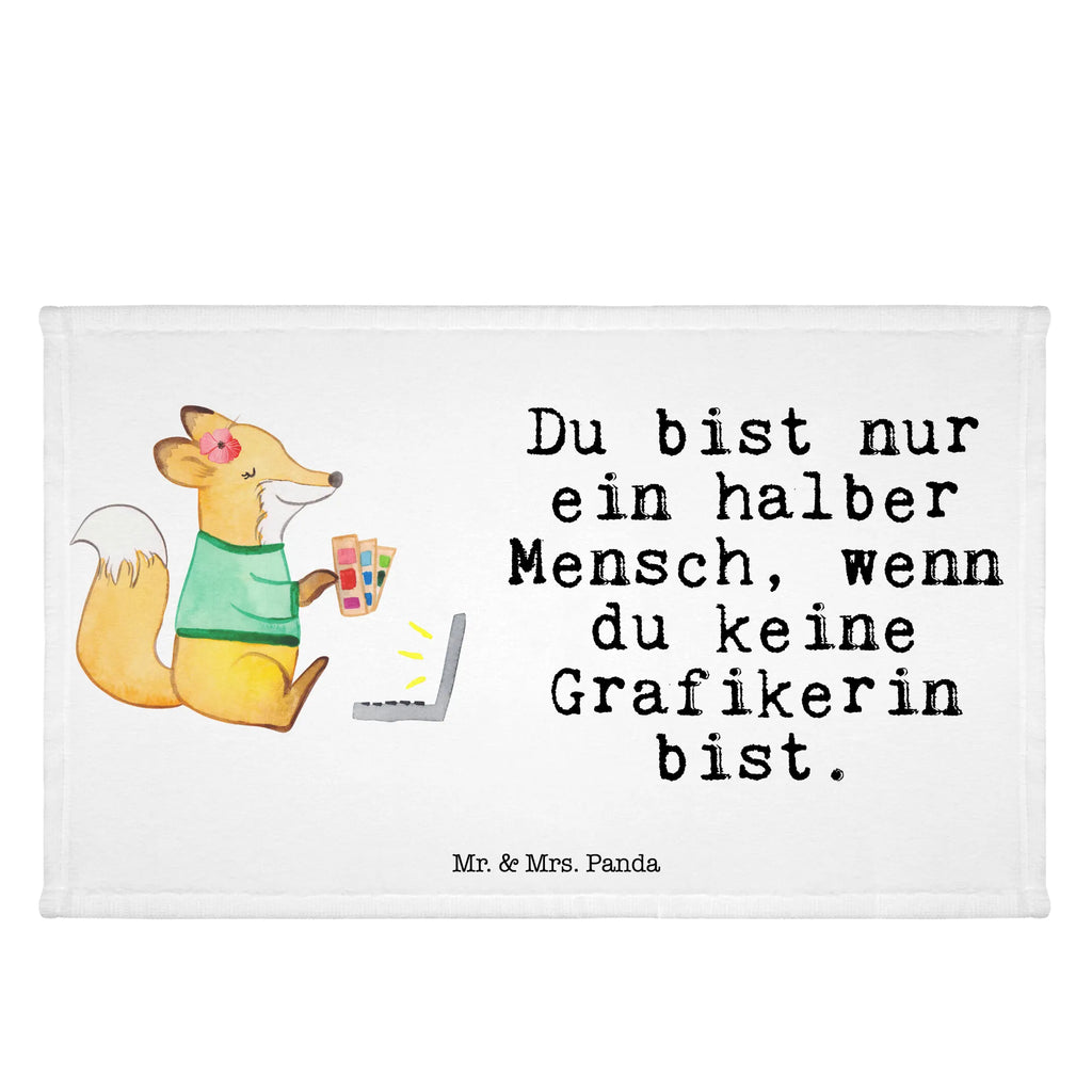 Handtuch Grafikerin mit Herz Gästetuch, Reisehandtuch, Sport Handtuch, Frottier, Kinder Handtuch, Beruf, Ausbildung, Jubiläum, Abschied, Rente, Kollege, Kollegin, Geschenk, Schenken, Arbeitskollege, Mitarbeiter, Firma, Danke, Dankeschön, Grafikerin, Designer, Mediengestalter, Grafikdesignerin