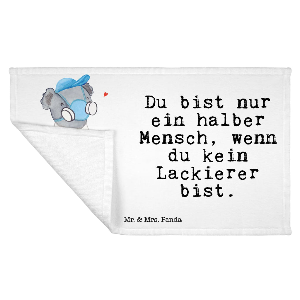 Handtuch Lackierer mit Herz Gästetuch, Reisehandtuch, Sport Handtuch, Frottier, Kinder Handtuch, Beruf, Ausbildung, Jubiläum, Abschied, Rente, Kollege, Kollegin, Geschenk, Schenken, Arbeitskollege, Mitarbeiter, Firma, Danke, Dankeschön, Lackierer, Lackierermeister, Werkstatt Lackierer, Gesellenprüfung