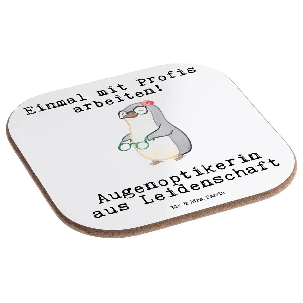 Quadratische Untersetzer Augenoptikerin aus Leidenschaft Untersetzer, Bierdeckel, Glasuntersetzer, Untersetzer Gläser, Getränkeuntersetzer, Untersetzer aus Holz, Untersetzer für Gläser, Korkuntersetzer, Untersetzer Holz, Holzuntersetzer, Tassen Untersetzer, Untersetzer Design, Beruf, Ausbildung, Jubiläum, Abschied, Rente, Kollege, Kollegin, Geschenk, Schenken, Arbeitskollege, Mitarbeiter, Firma, Danke, Dankeschön, Augenoptikerin, Optikerin, Augenärztin, Optometristin, Brillenverkäuferin, Brillengeschäft, Eröffnung