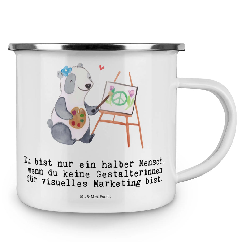 Camping Emaille Tasse Gestalterinnen für visuelles Marketing mit Herz Campingtasse, Trinkbecher, Metalltasse, Outdoor Tasse, Emaille Trinkbecher, Blechtasse Outdoor, Emaille Campingbecher, Edelstahl Trinkbecher, Metalltasse für Camping, Kaffee Blechtasse, Camping Tasse Metall, Emaille Tasse, Emaille Becher, Tasse Camping, Tasse Emaille, Emaille Tassen, Camping Becher, Metall Tasse, Camping Tassen, Blechtasse, Emaille Tasse Camping, Camping Tasse Emaille, Emailletasse, Camping Tassen Emaille, Campingbecher, Blechtassen, Outdoor Becher, Campingtassen, Emaille Becher Camping, Camping Becher Edelstahl, Beruf, Ausbildung, Jubiläum, Abschied, Rente, Kollege, Kollegin, Geschenk, Schenken, Arbeitskollege, Mitarbeiter, Firma, Danke, Dankeschön