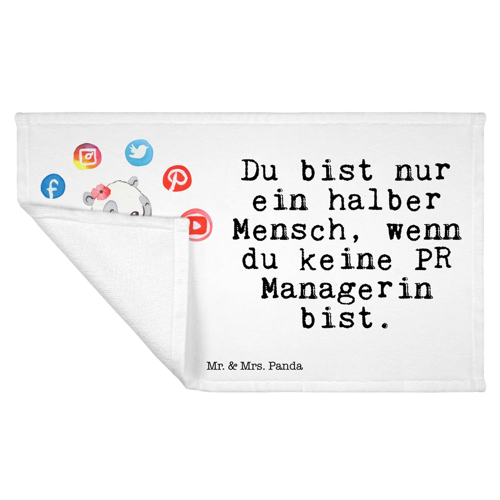 Handtuch PR Managerin mit Herz Gästetuch, Reisehandtuch, Sport Handtuch, Frottier, Kinder Handtuch, Beruf, Ausbildung, Jubiläum, Abschied, Rente, Kollege, Kollegin, Geschenk, Schenken, Arbeitskollege, Mitarbeiter, Firma, Danke, Dankeschön, Paketzustellerin, Paketbotin, Zustellservice Pakete