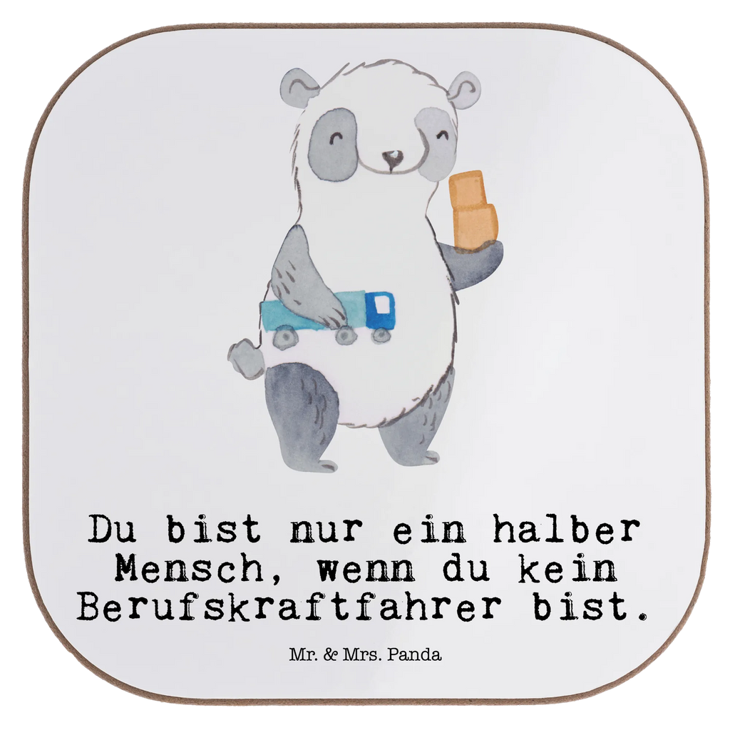 Quadratische Untersetzer Berufskraftfahrer mit Herz Untersetzer, Bierdeckel, Glasuntersetzer, Untersetzer Gläser, Getränkeuntersetzer, Untersetzer aus Holz, Untersetzer für Gläser, Korkuntersetzer, Untersetzer Holz, Holzuntersetzer, Tassen Untersetzer, Untersetzer Design, Beruf, Ausbildung, Jubiläum, Abschied, Rente, Kollege, Kollegin, Geschenk, Schenken, Arbeitskollege, Mitarbeiter, Firma, Danke, Dankeschön