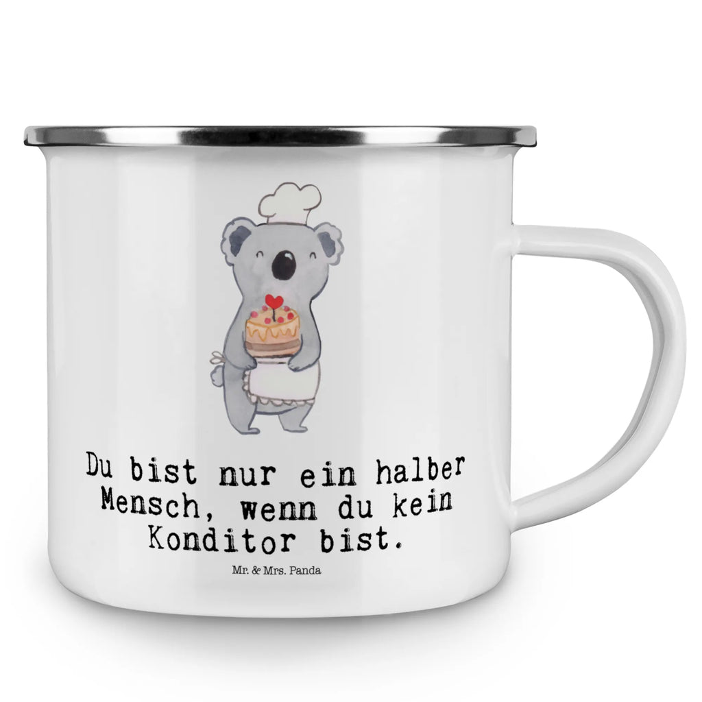 Camping Emaille Tasse Konditor mit Herz Campingtasse, Trinkbecher, Metalltasse, Outdoor Tasse, Emaille Trinkbecher, Blechtasse Outdoor, Emaille Campingbecher, Edelstahl Trinkbecher, Metalltasse für Camping, Kaffee Blechtasse, Camping Tasse Metall, Emaille Tasse, Emaille Becher, Tasse Camping, Tasse Emaille, Emaille Tassen, Camping Becher, Metall Tasse, Camping Tassen, Blechtasse, Emaille Tasse Camping, Camping Tasse Emaille, Emailletasse, Camping Tassen Emaille, Campingbecher, Blechtassen, Outdoor Becher, Campingtassen, Emaille Becher Camping, Camping Becher Edelstahl, Beruf, Ausbildung, Jubiläum, Abschied, Rente, Kollege, Kollegin, Geschenk, Schenken, Arbeitskollege, Mitarbeiter, Firma, Danke, Dankeschön, Konditor, Kuchenbäcker, Patissier, Confiseur, Bäcker