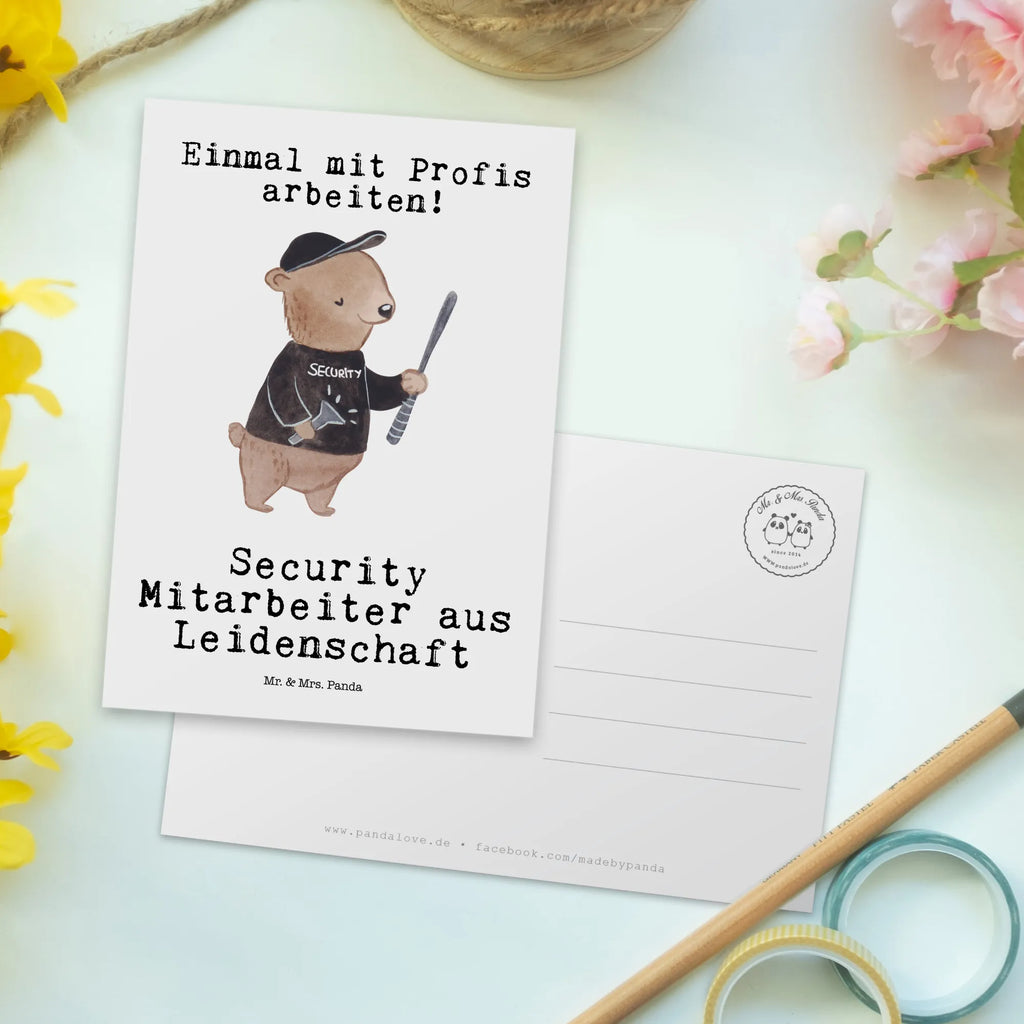 Postkarte Security Mitarbeiter aus Leidenschaft Postkarte, Karte, Geschenkkarte, Grußkarte, Einladung, Ansichtskarte, Geburtstagskarte, Einladungskarte, Dankeskarte, Ansichtskarten, Einladung Geburtstag, Einladungskarten Geburtstag, Beruf, Ausbildung, Jubiläum, Abschied, Rente, Kollege, Kollegin, Geschenk, Schenken, Arbeitskollege, Mitarbeiter, Firma, Danke, Dankeschön