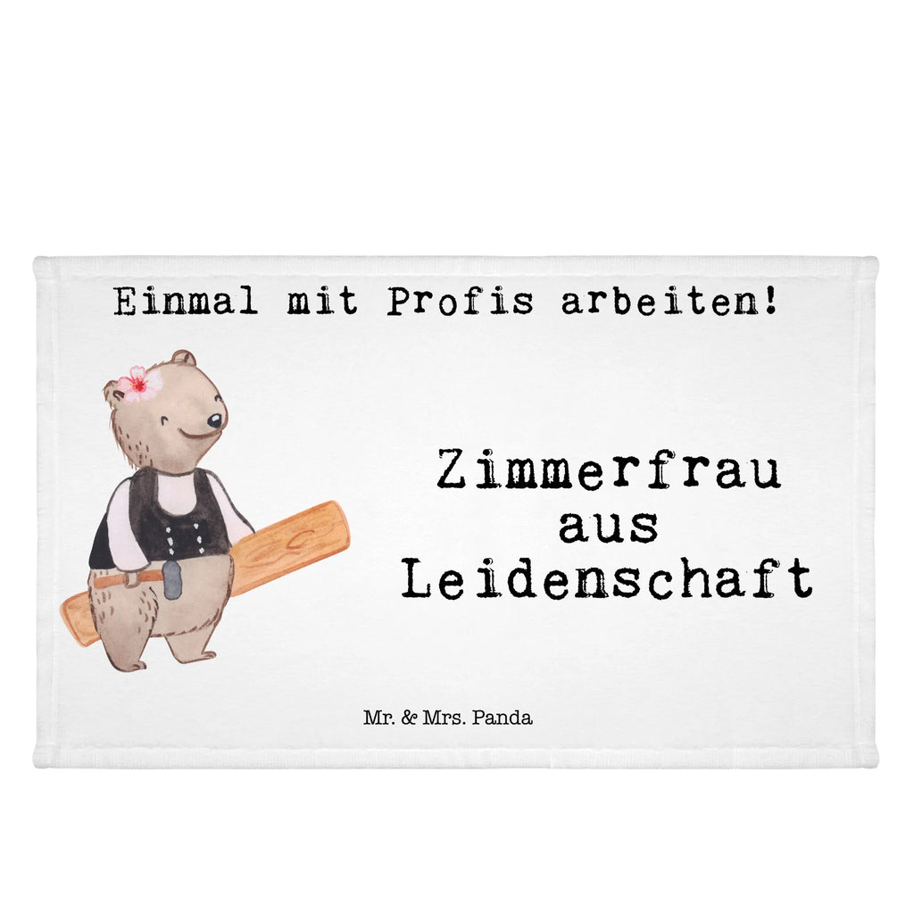 Handtuch Zimmerfrau aus Leidenschaft Gästetuch, Reisehandtuch, Sport Handtuch, Frottier, Kinder Handtuch, Beruf, Ausbildung, Jubiläum, Abschied, Rente, Kollege, Kollegin, Geschenk, Schenken, Arbeitskollege, Mitarbeiter, Firma, Danke, Dankeschön