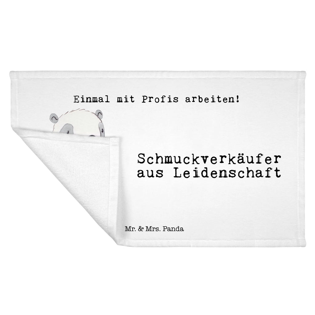 Handtuch Schmuckverkäufer aus Leidenschaft Gästetuch, Reisehandtuch, Sport Handtuch, Frottier, Kinder Handtuch, Beruf, Ausbildung, Jubiläum, Abschied, Rente, Kollege, Kollegin, Geschenk, Schenken, Arbeitskollege, Mitarbeiter, Firma, Danke, Dankeschön, Schmuckverkäufer, Juwelier, Goldschmied, Schmied, Schmuckwarenhändler, Schmuckgeschäft, Eröffnung